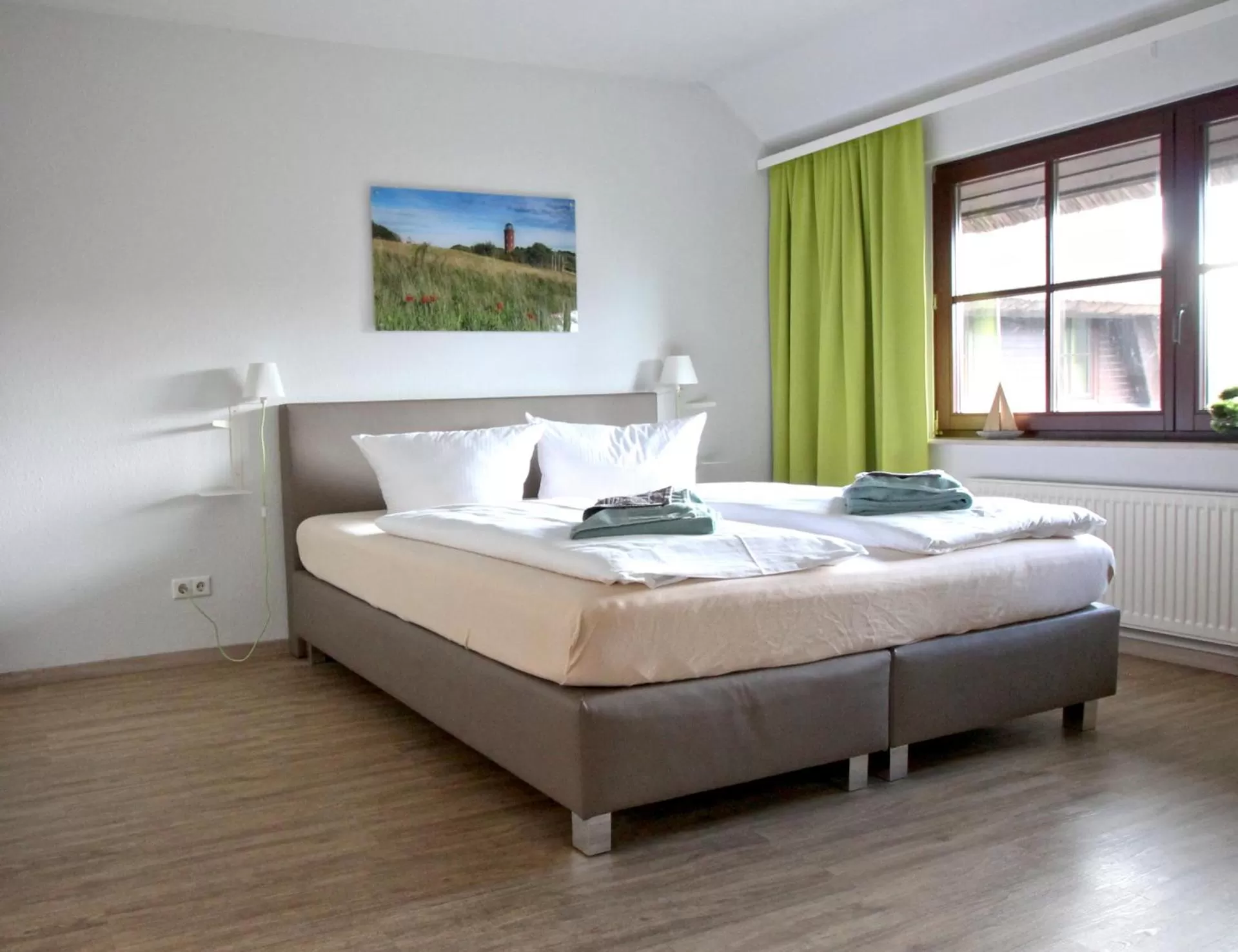 Bed in Mare Balticum Urlaub auf Rügen