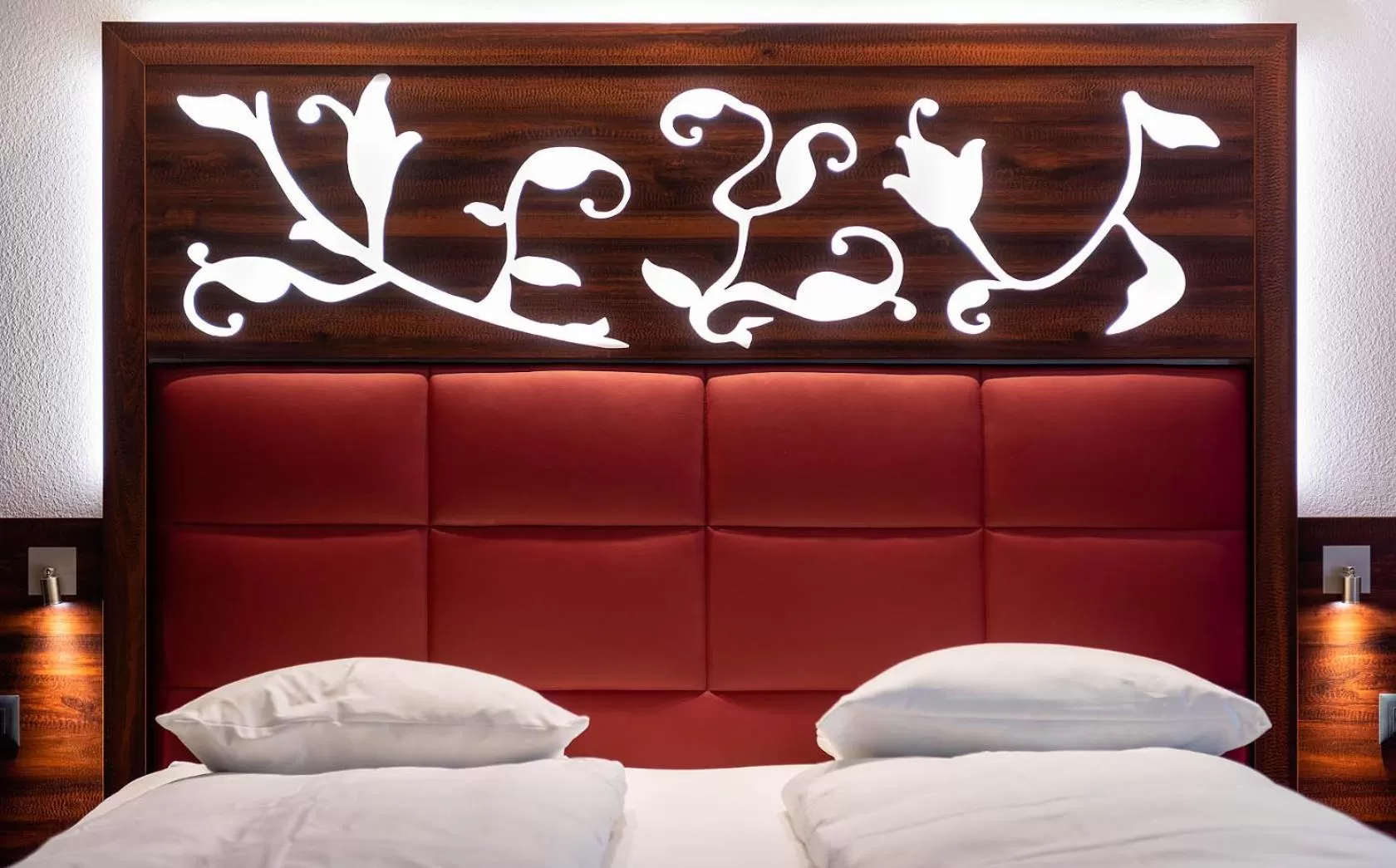 Bedroom, Bed in Hotel Scheuble