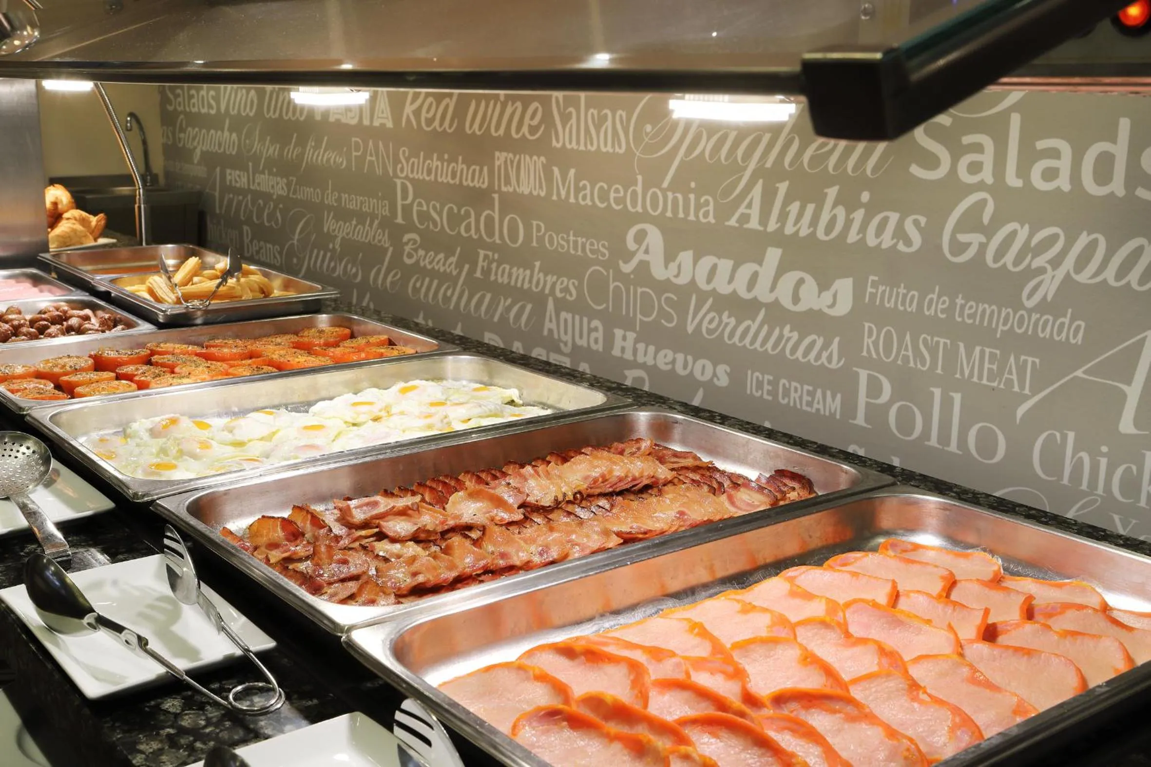 Food close-up in Hotel Alameda