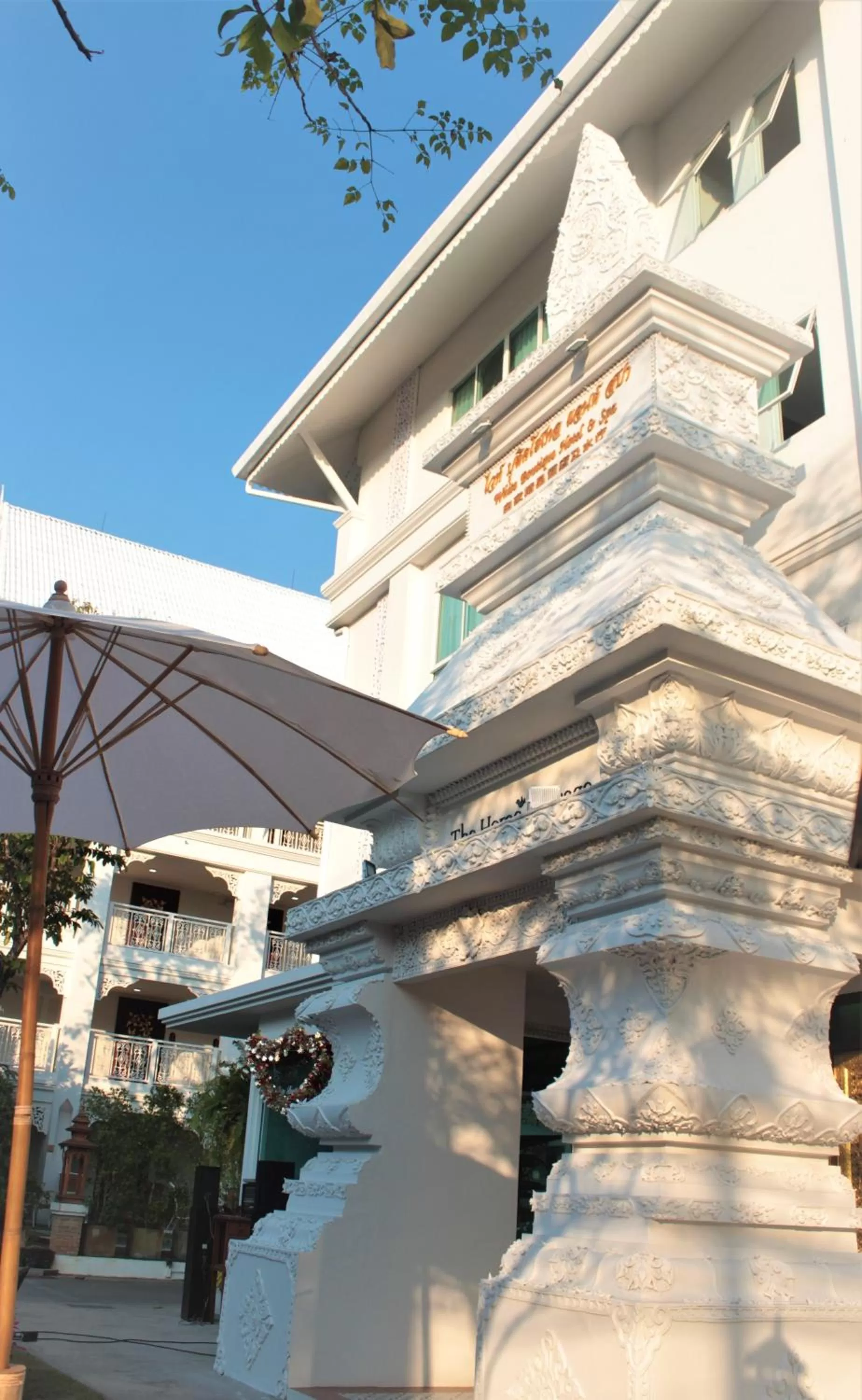 Facade/entrance in White Boutique Hotel and Spa