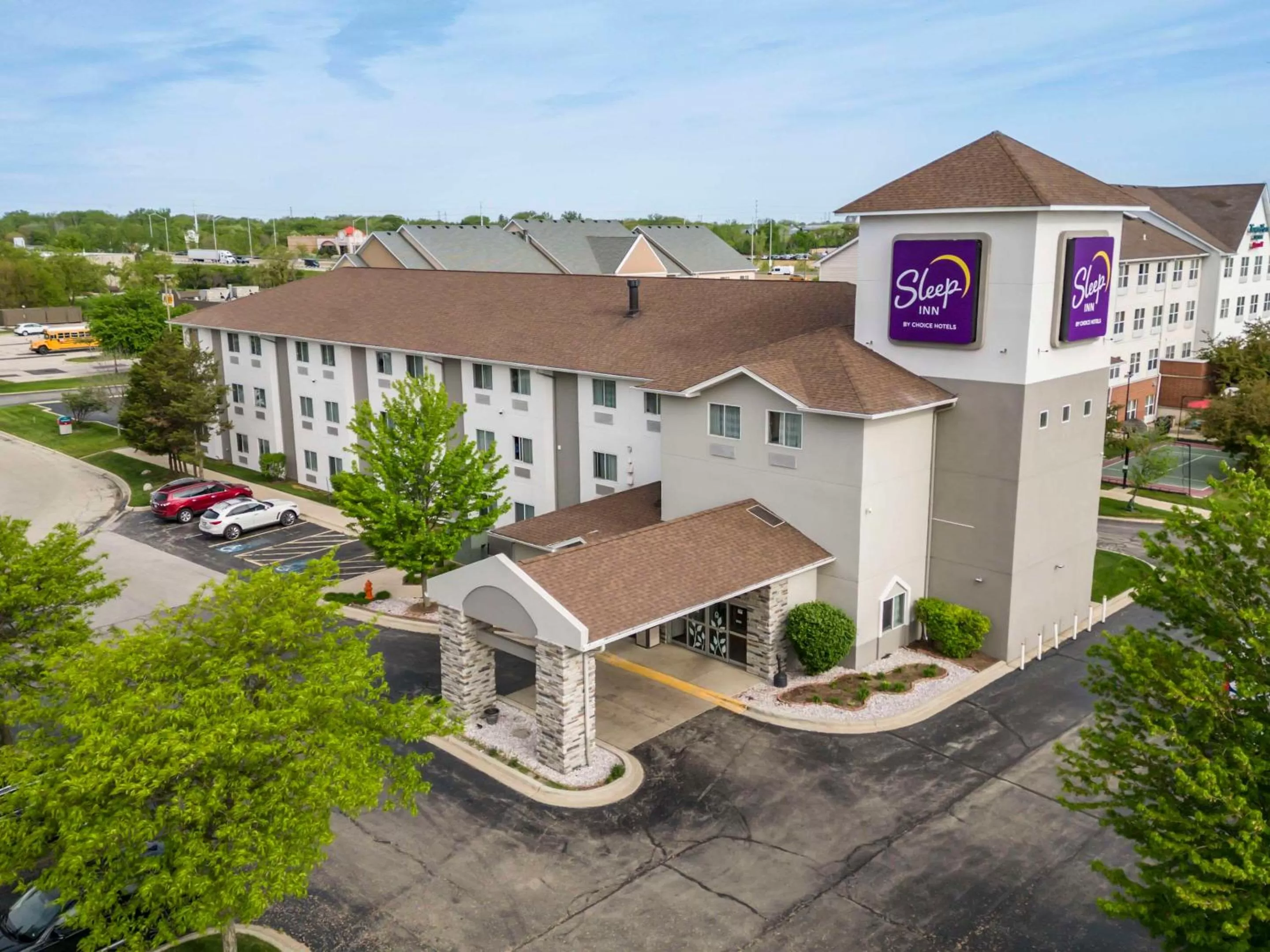 Property building in Sleep Inn Naperville - Chicago