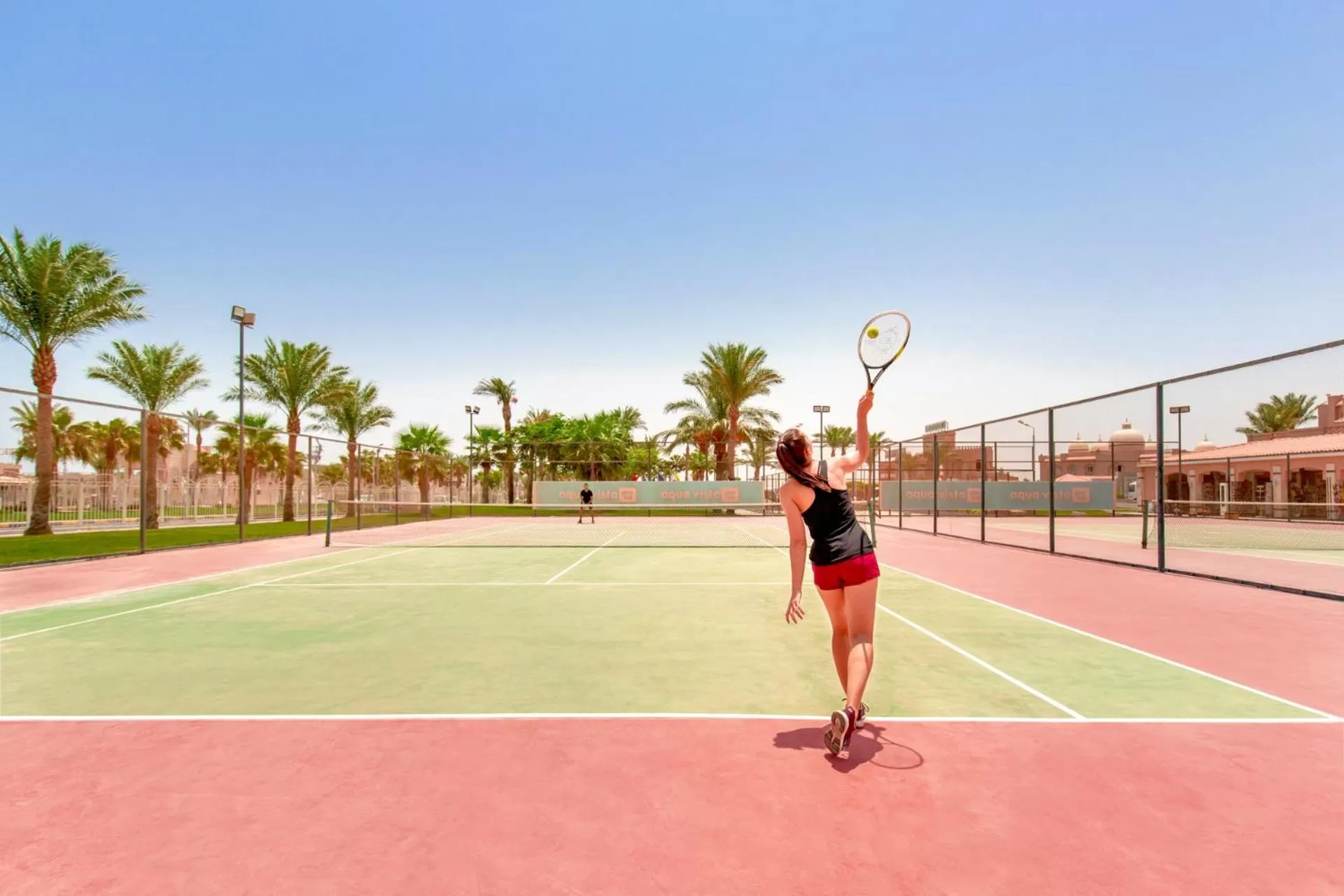 Tennis court in Pickalbatros Aqua Vista Resort - Hurghada