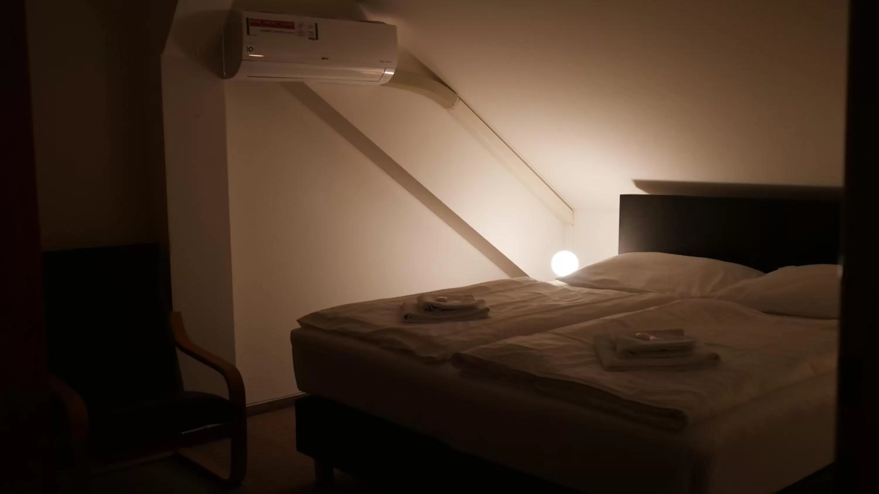 Bed in Hotel Bílý Koníček