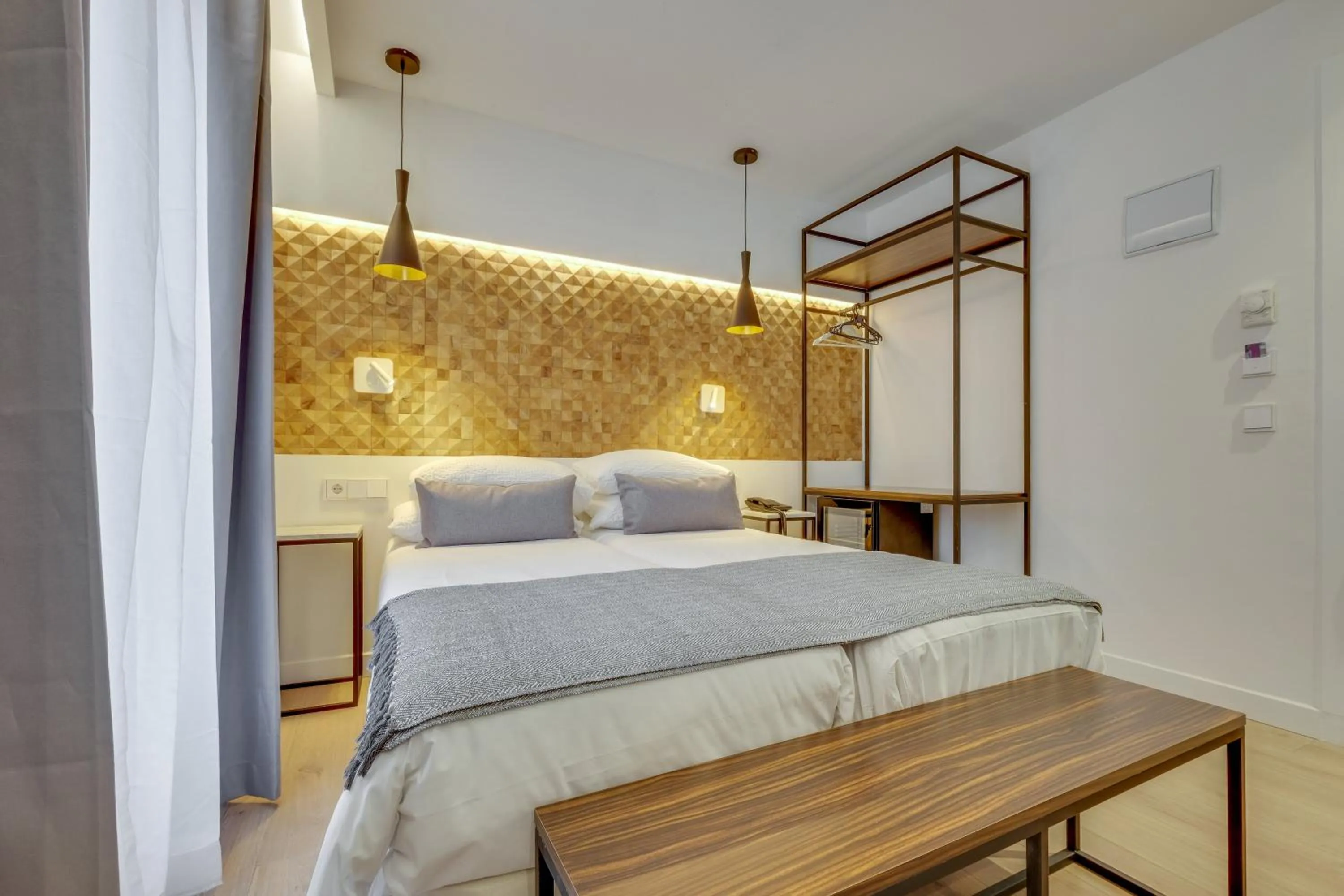 Bed in Hotel Beausejour