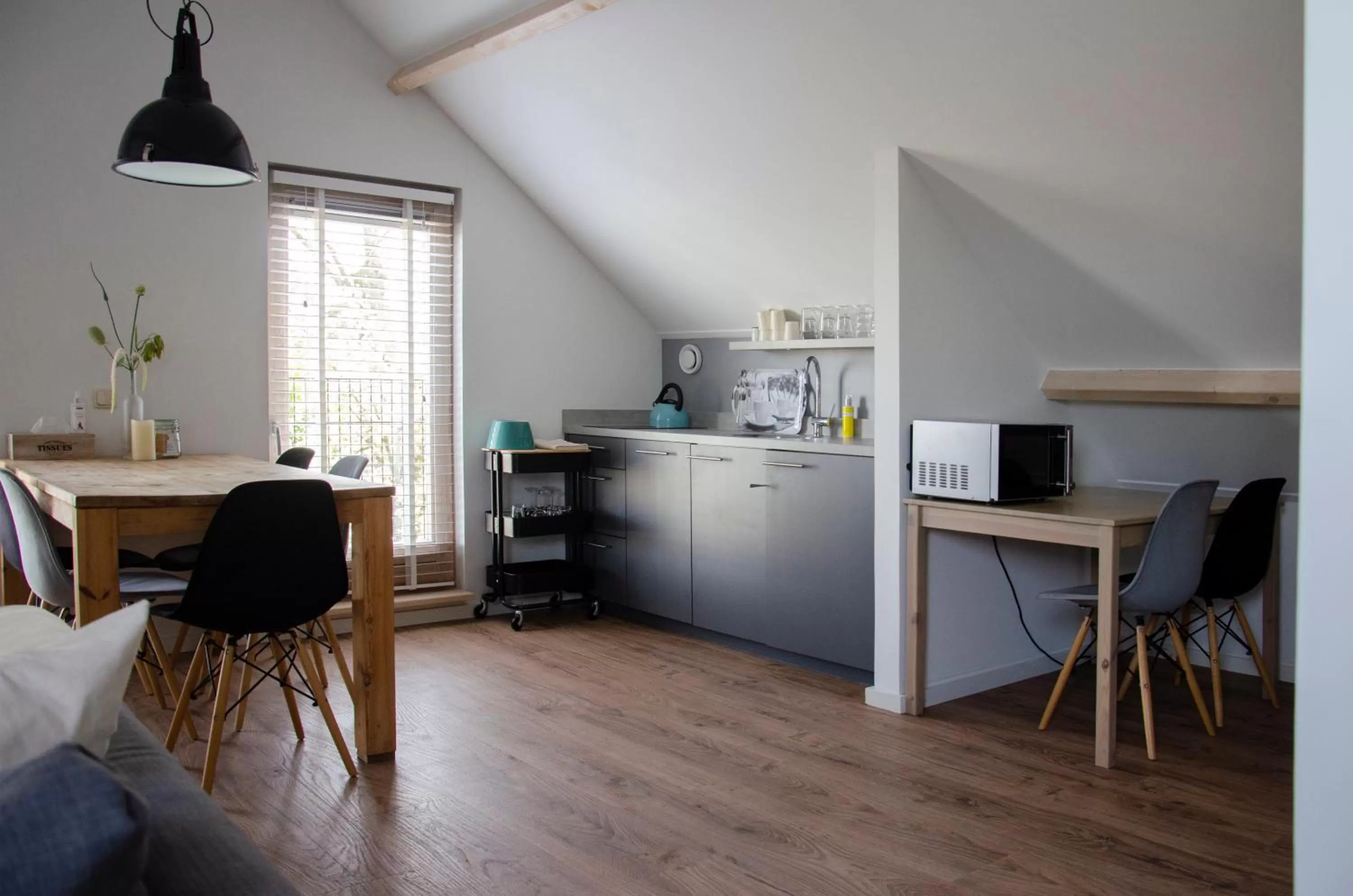 Kitchen or kitchenette in Bed and Breakfast Bedstay op 8