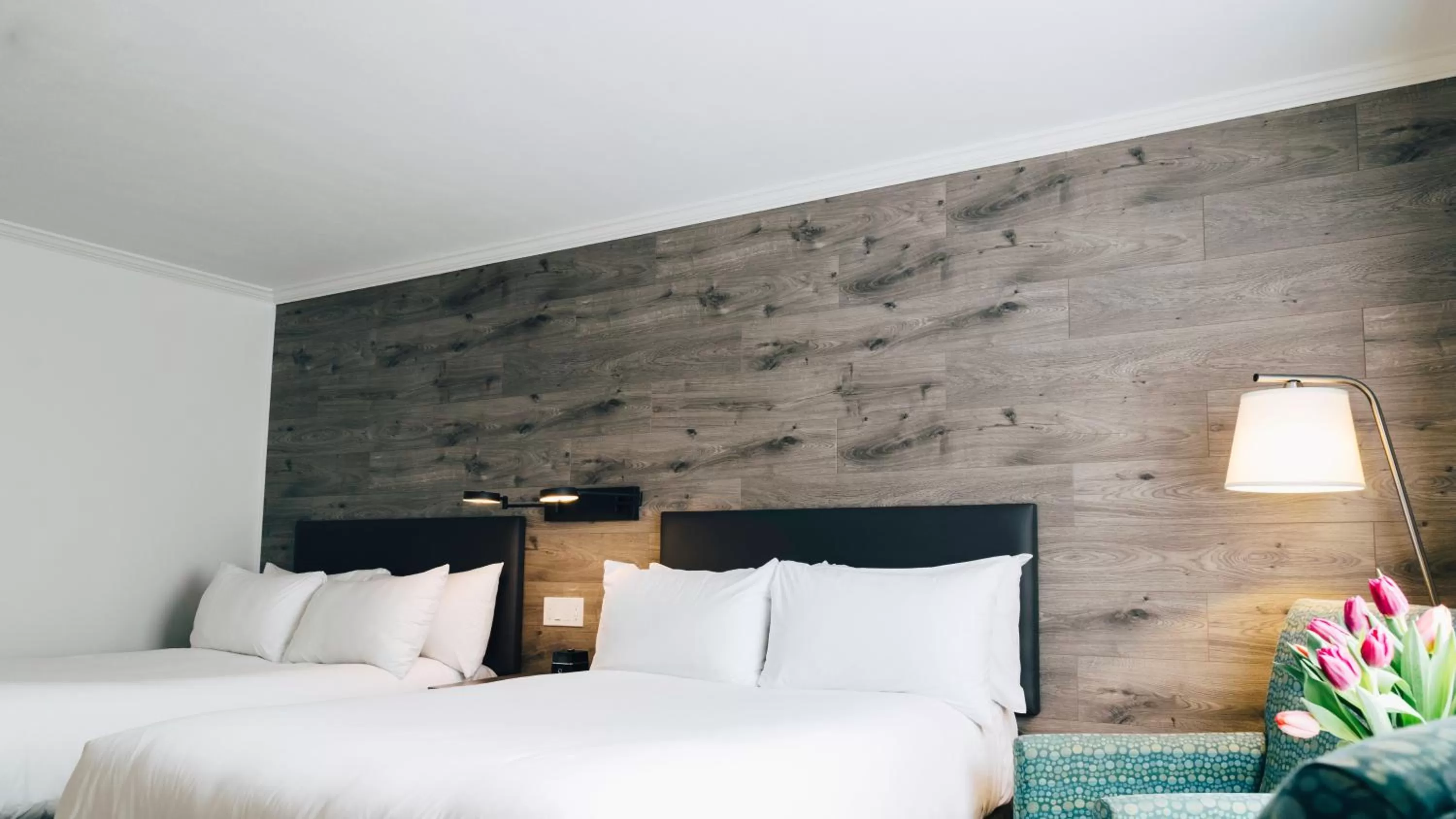 Bed in The Hotel on Pownal