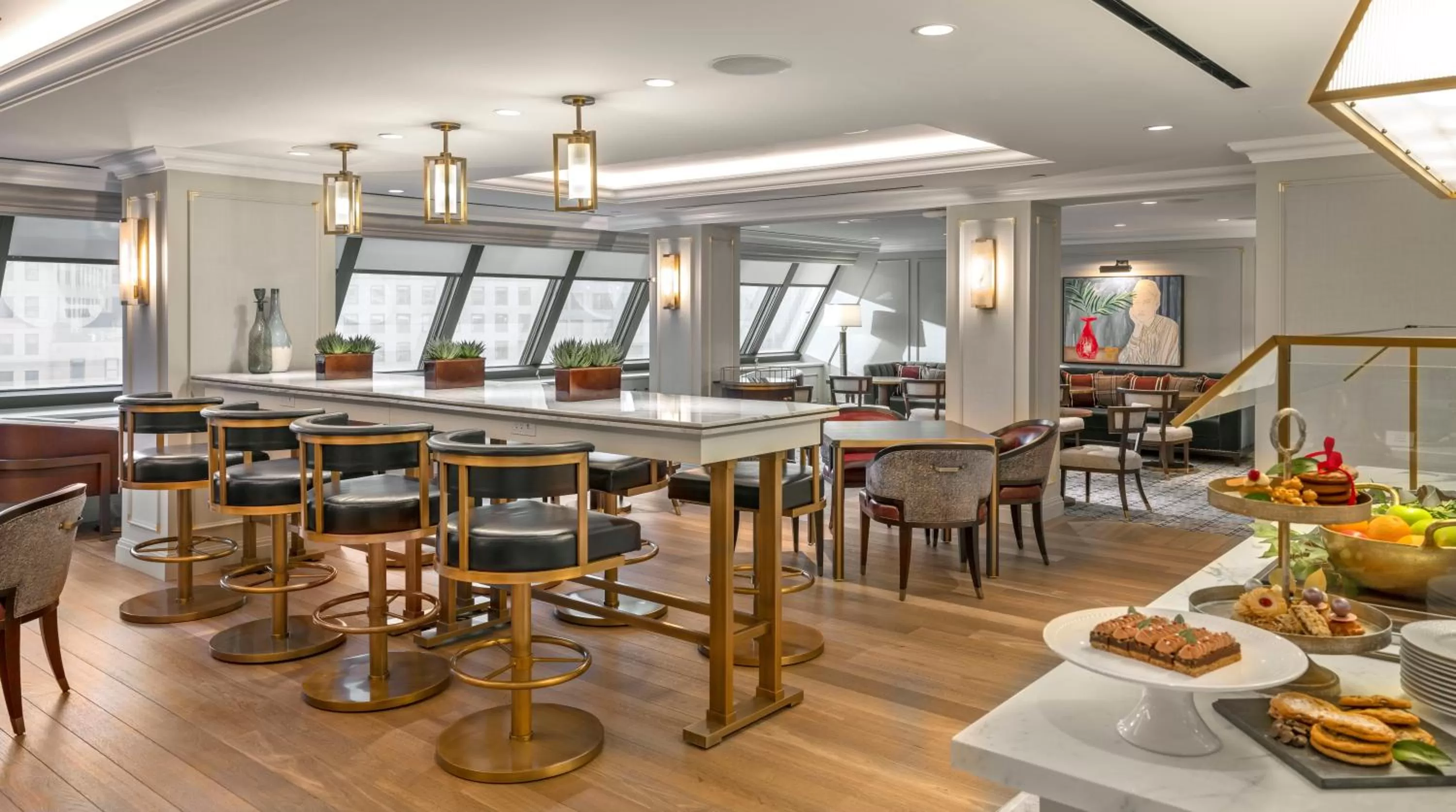 Lounge or bar in The Langham, Boston