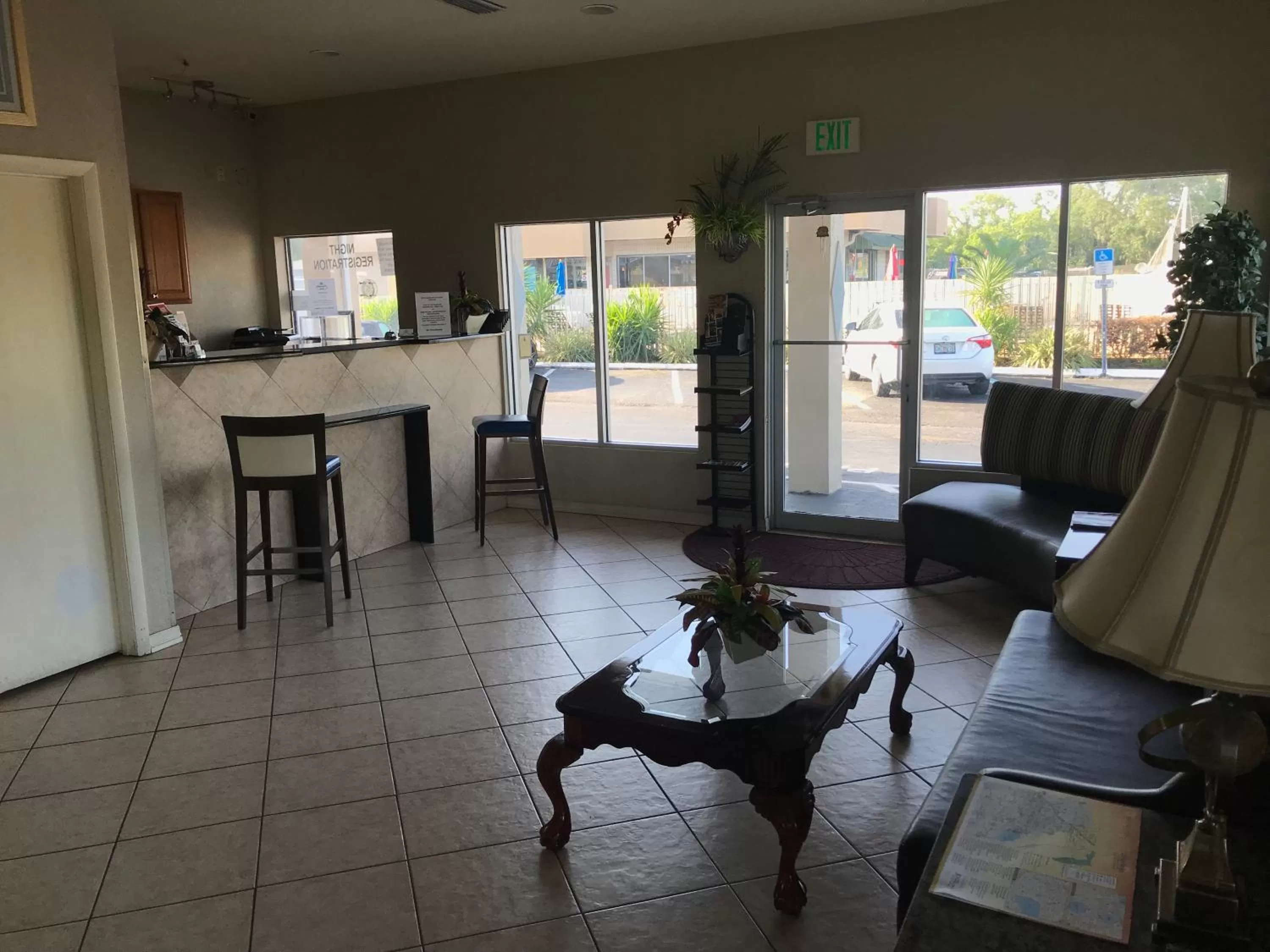 Lobby or reception in Rodeway Inn