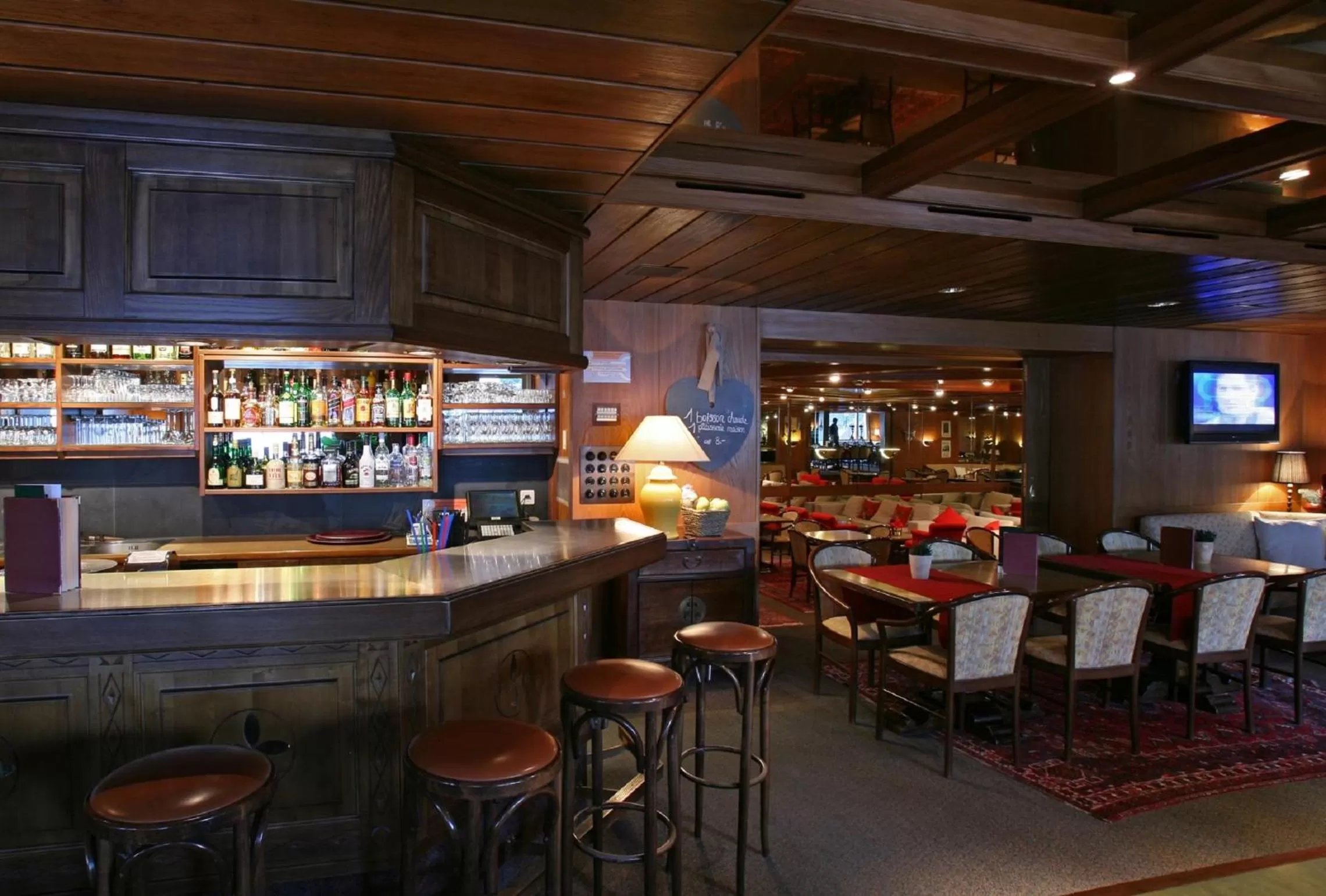 Living room in Hôtel de la Forêt