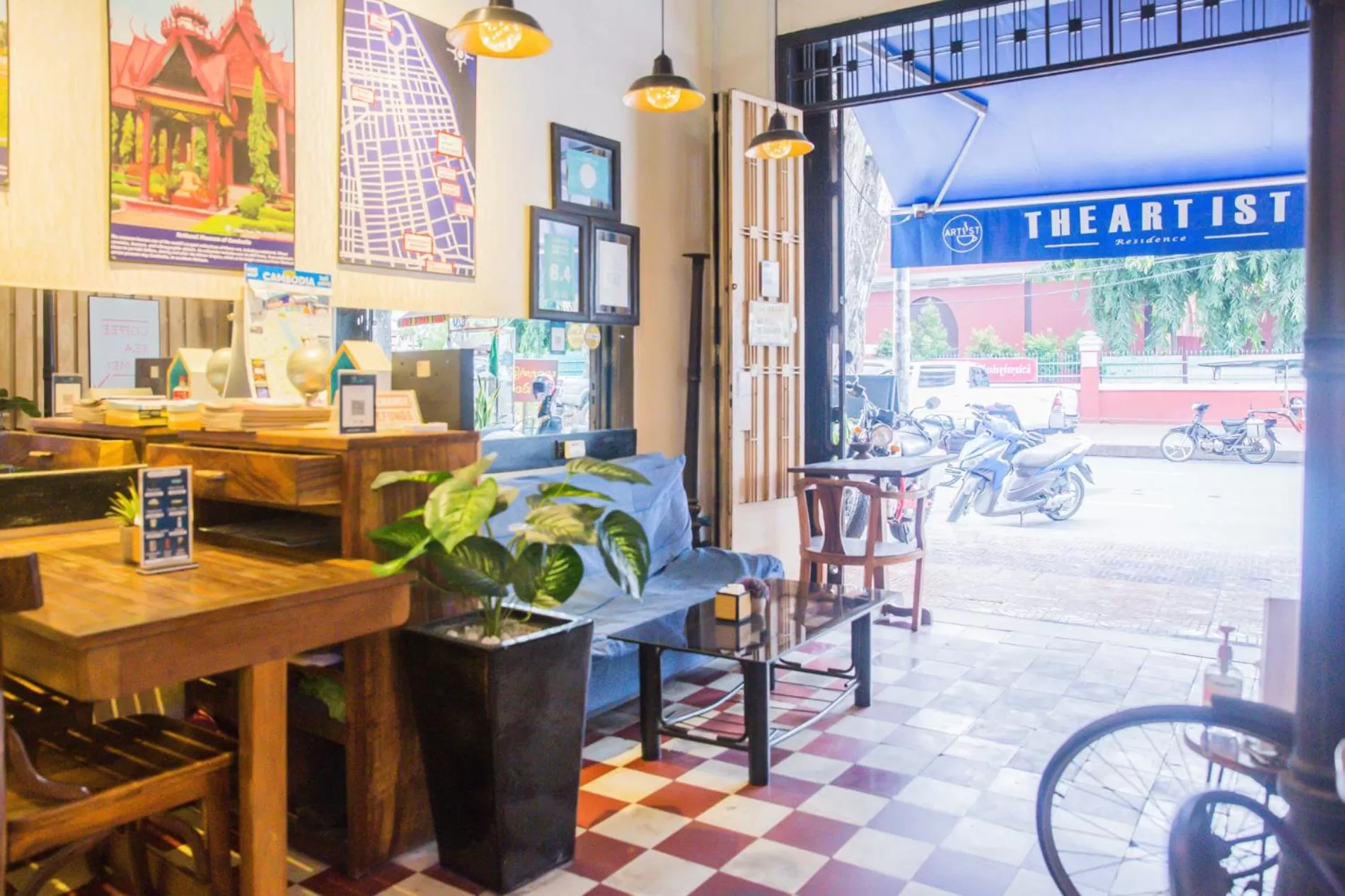 Lobby or reception in The Artist Residence