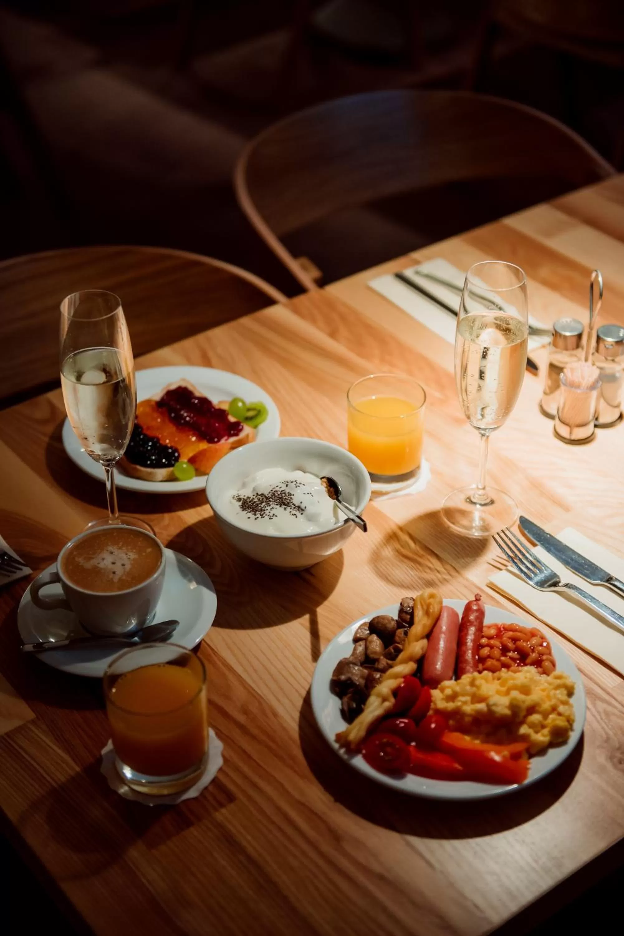 Breakfast in BOUTIQUE HOTEL11 with rooftop SPA