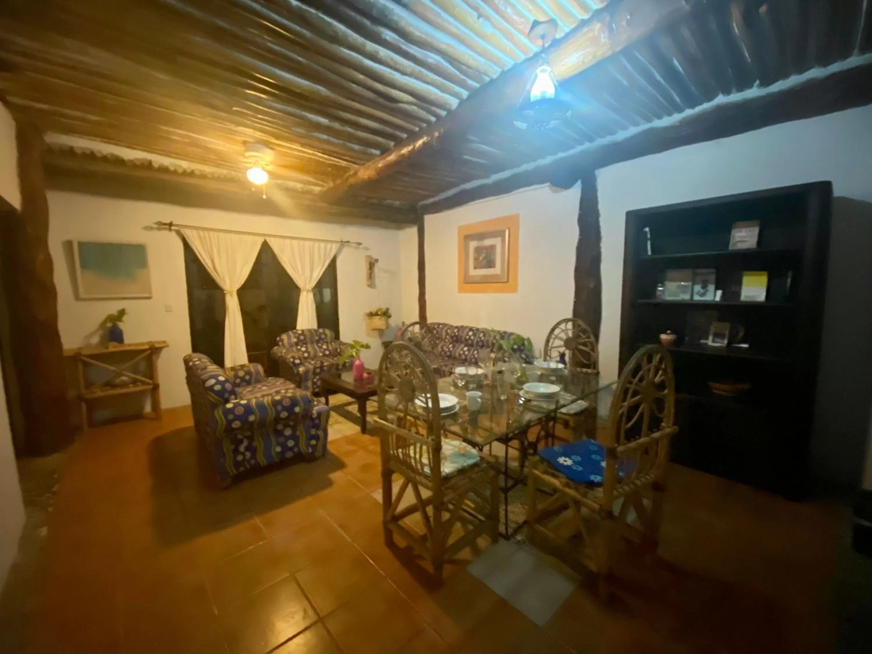 Living room in Casa CARIBE Cancun