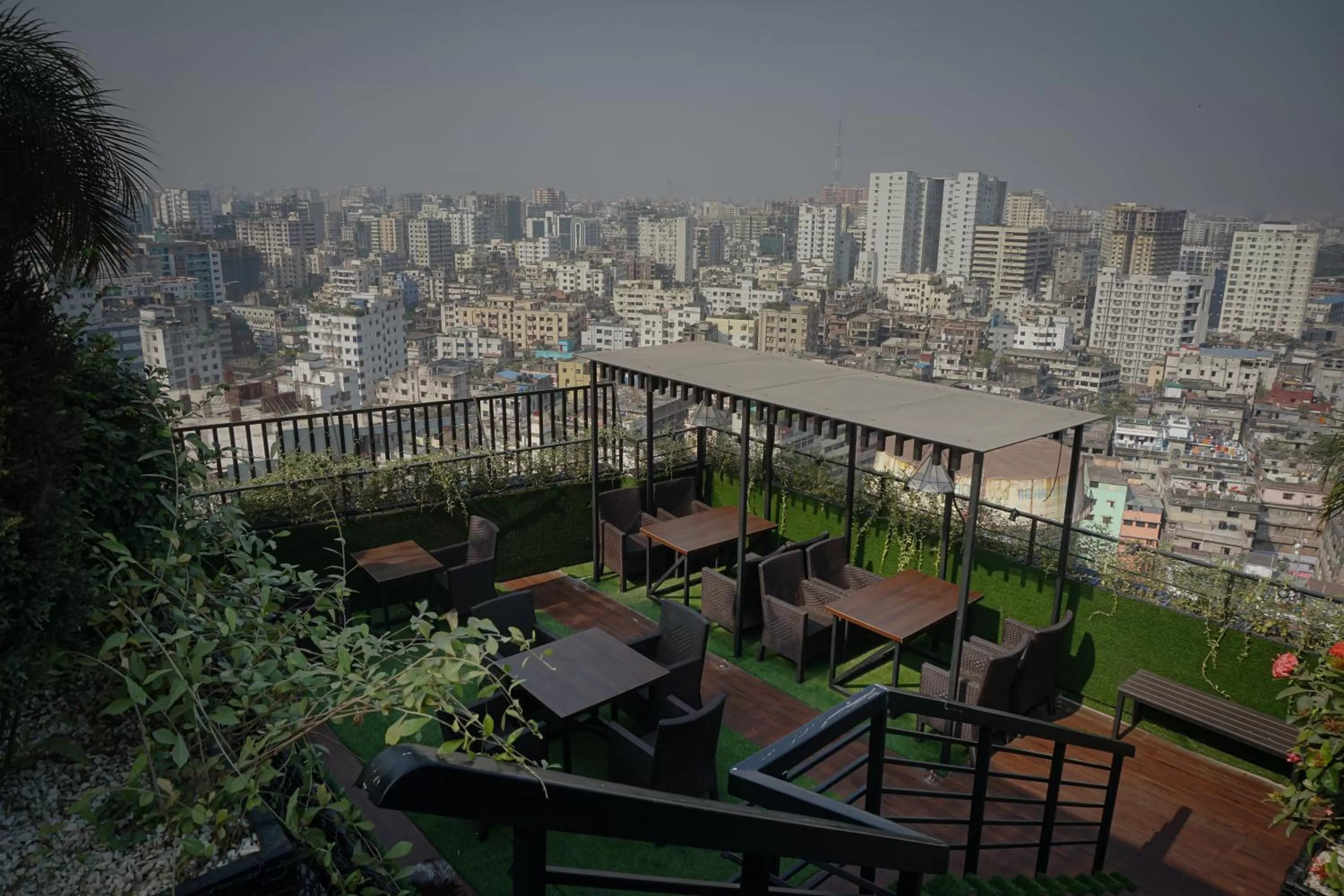 City view in Central Inn Dhaka City Centre