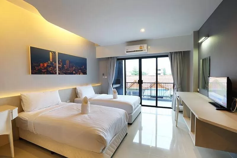 Bed in Hatyai Signature Hotel