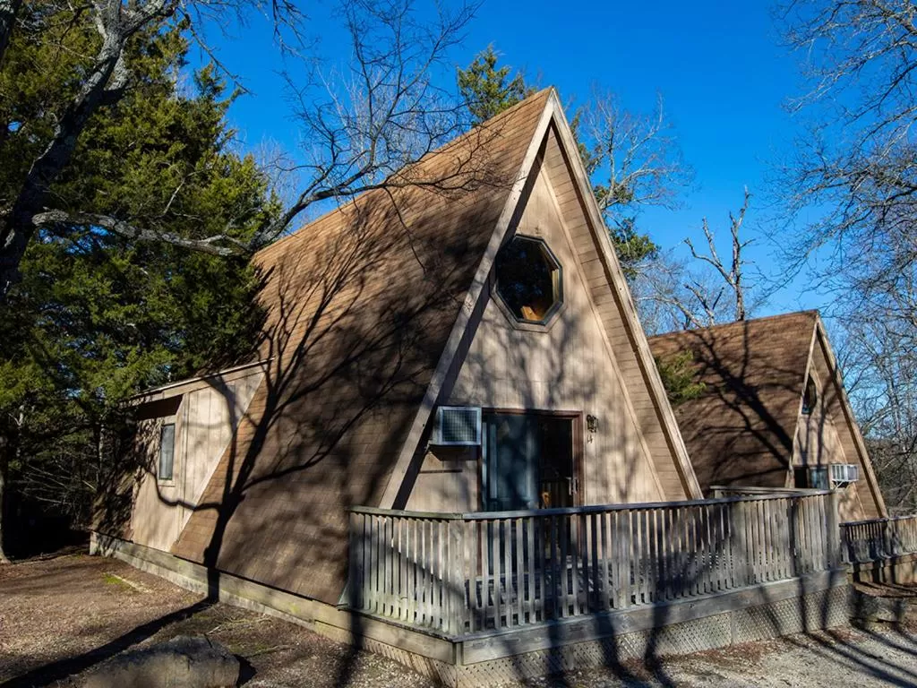 Property building in Bar M Resort & Campground