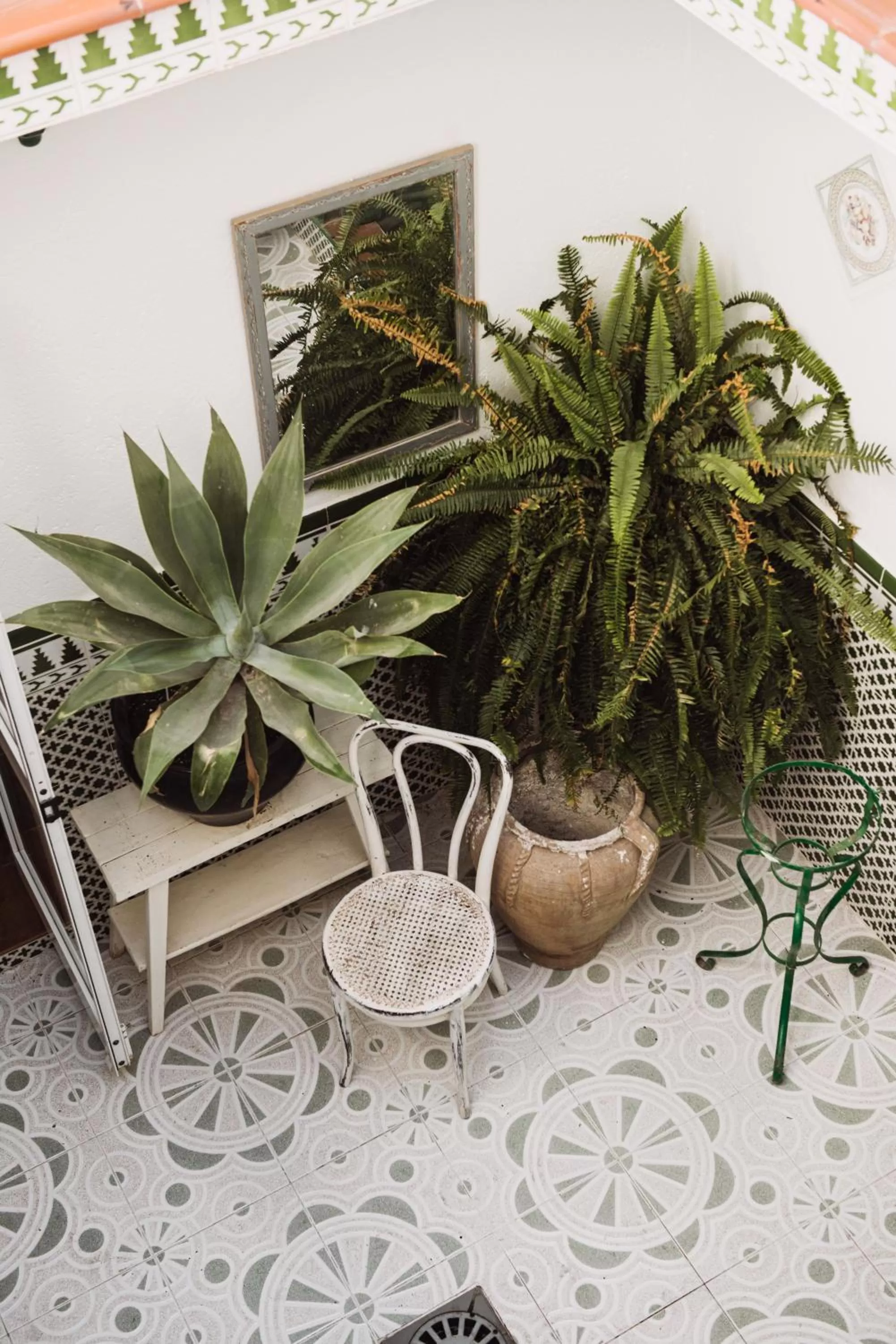 Patio in Encanto Guesthouse