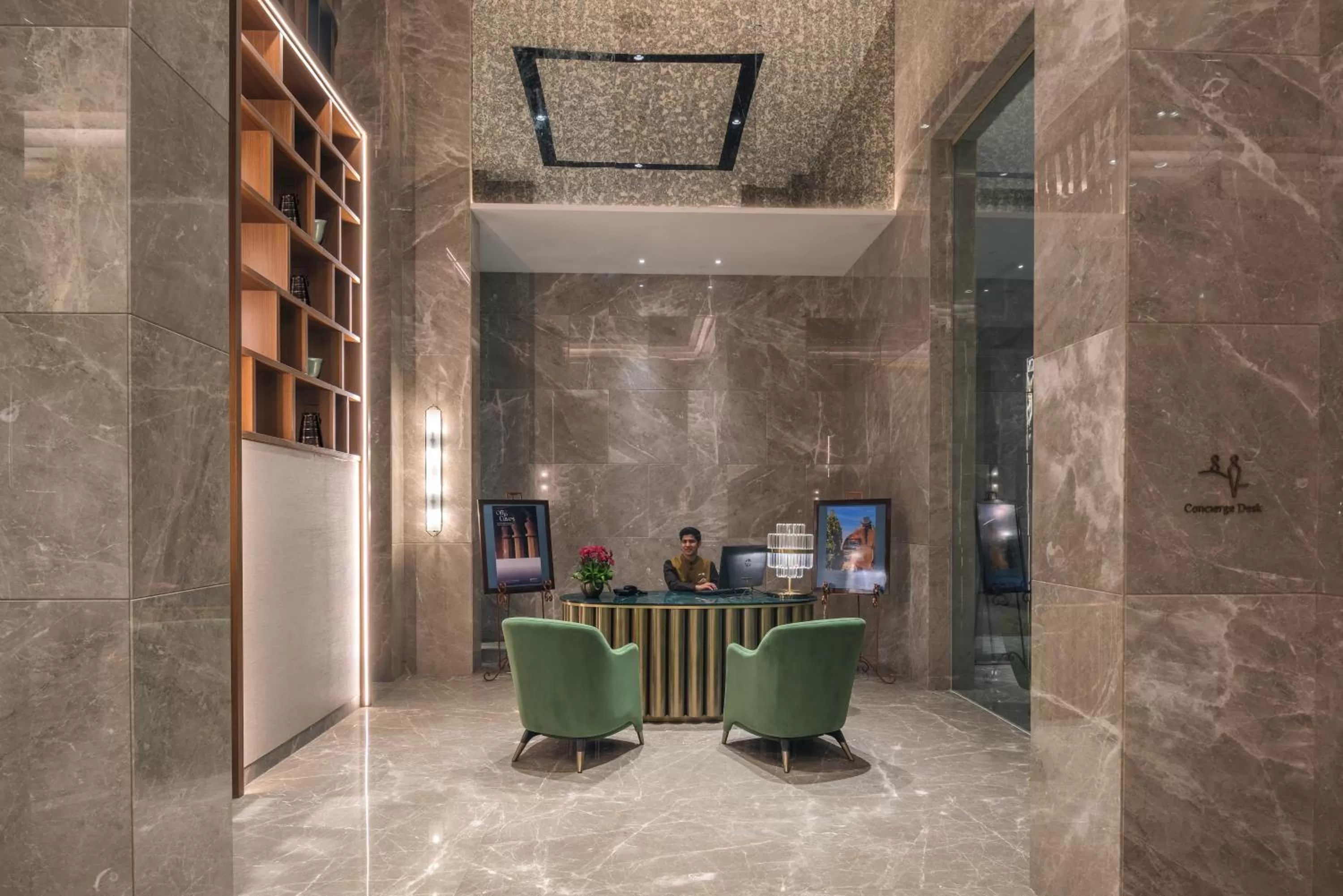 Lobby or reception in Radisson Blu Hotel & Spa, Nashik