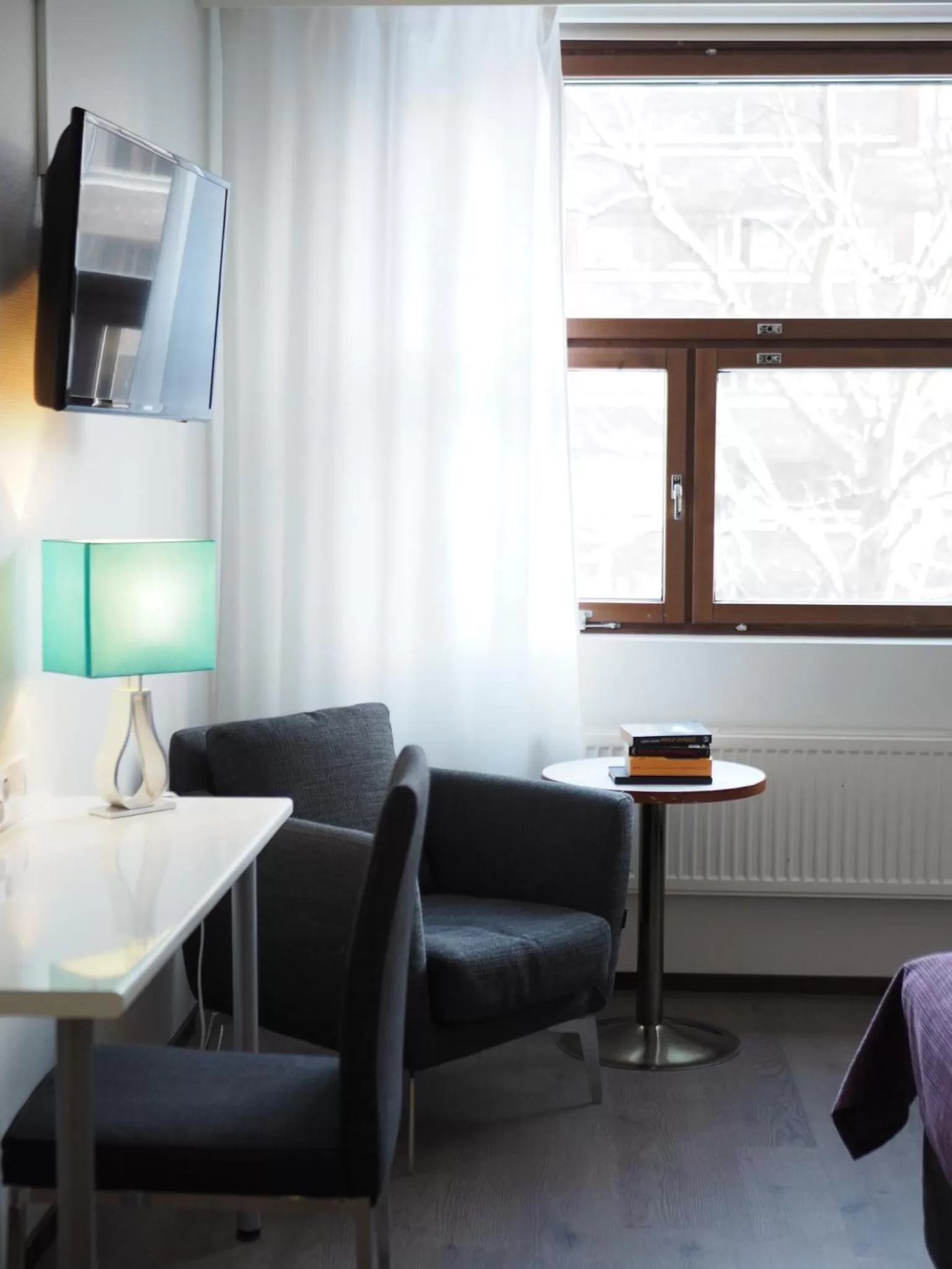 Seating area in Hotel Fabrik Forssa