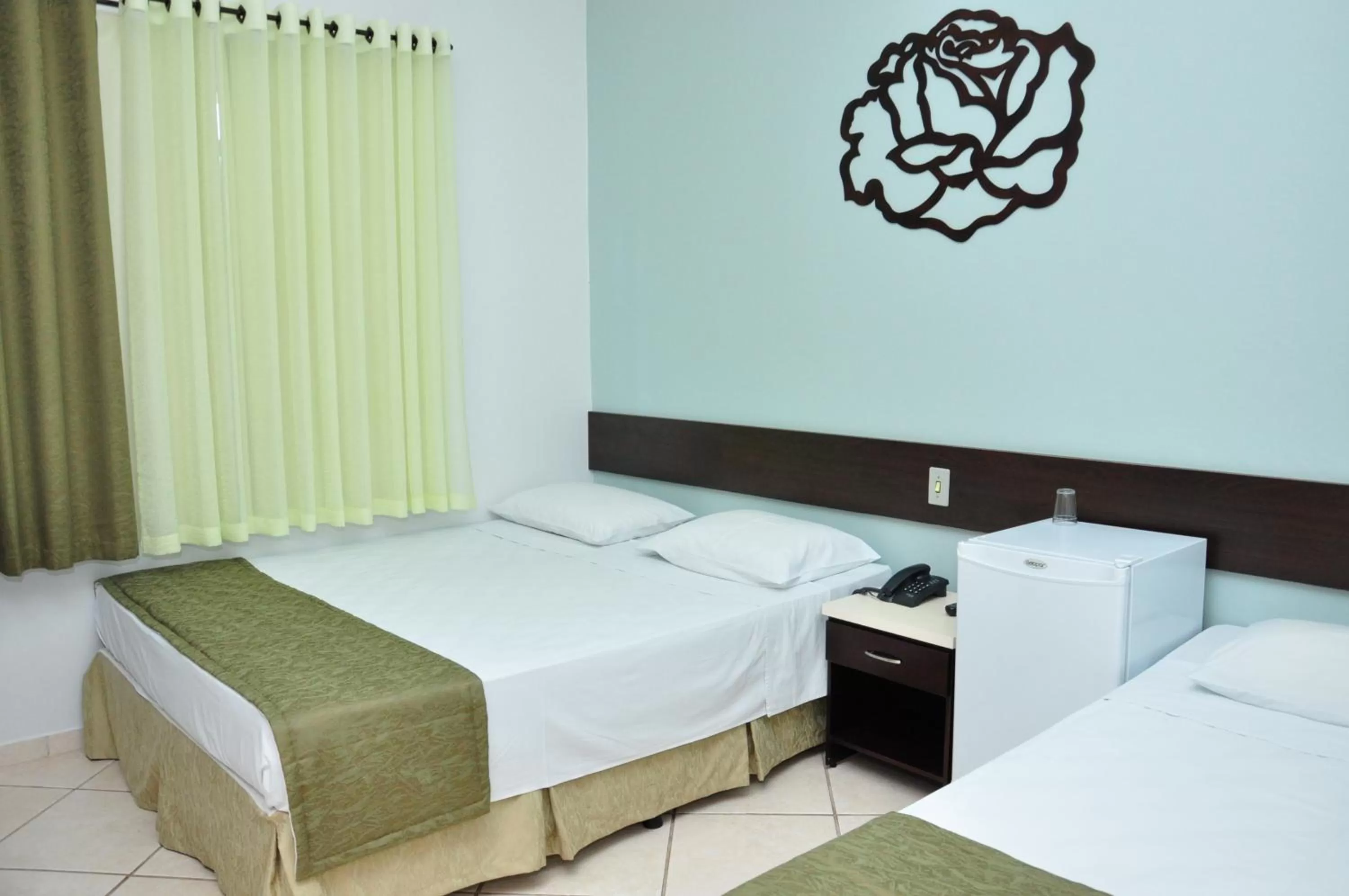 Bed in Novo Hotel Herta