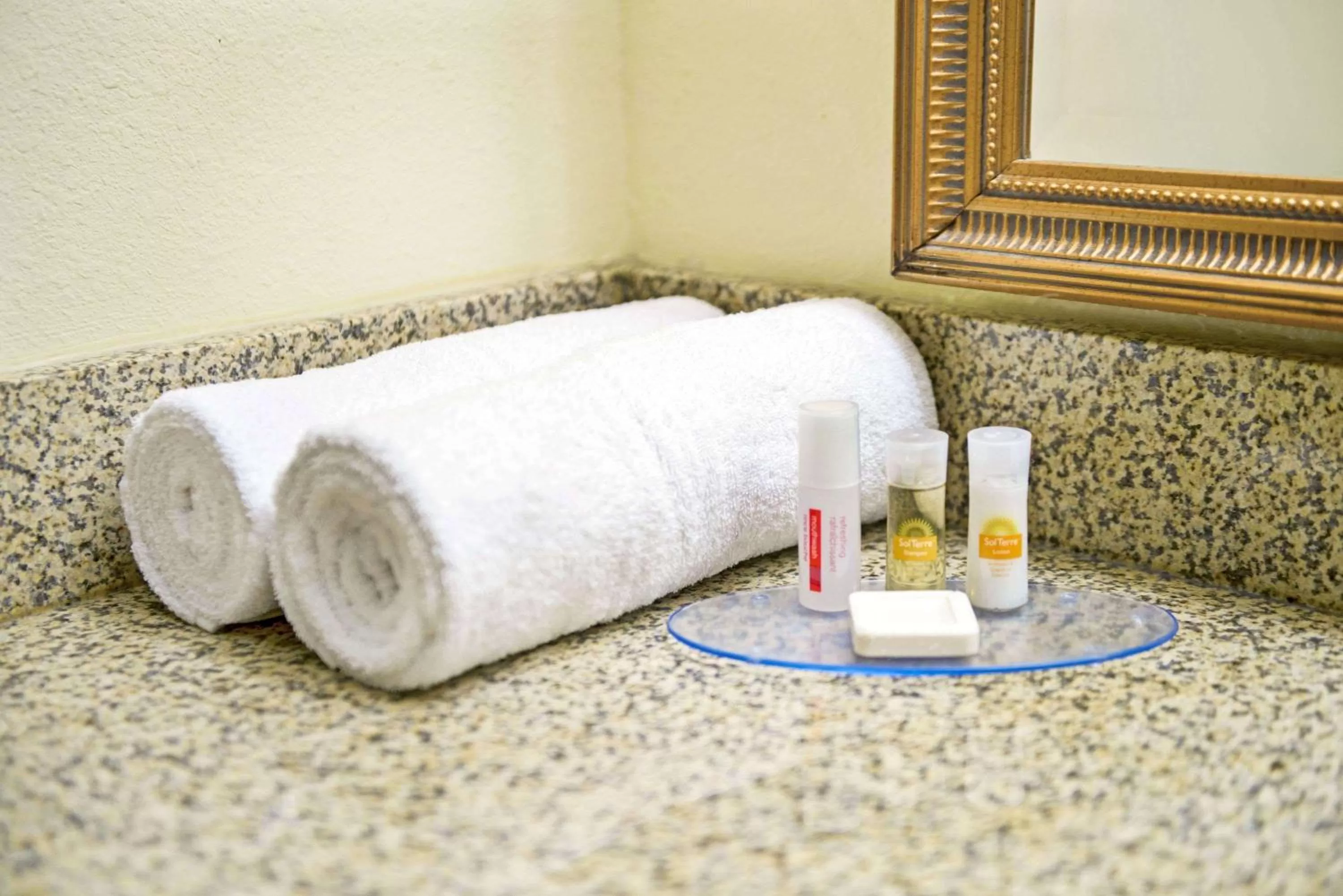 Bathroom in Days Inn by Wyndham Covington