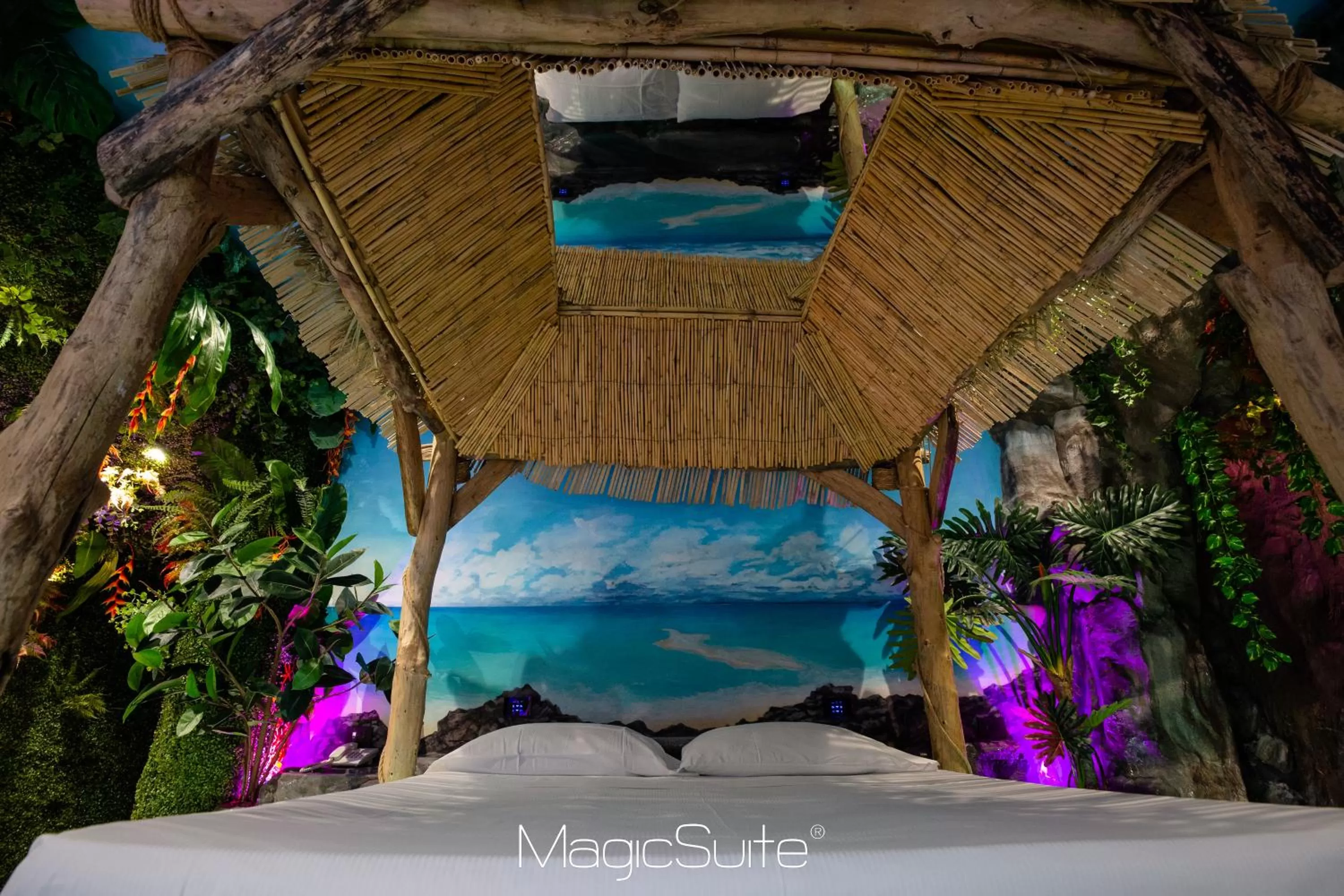 Bed in Hotel Carosello