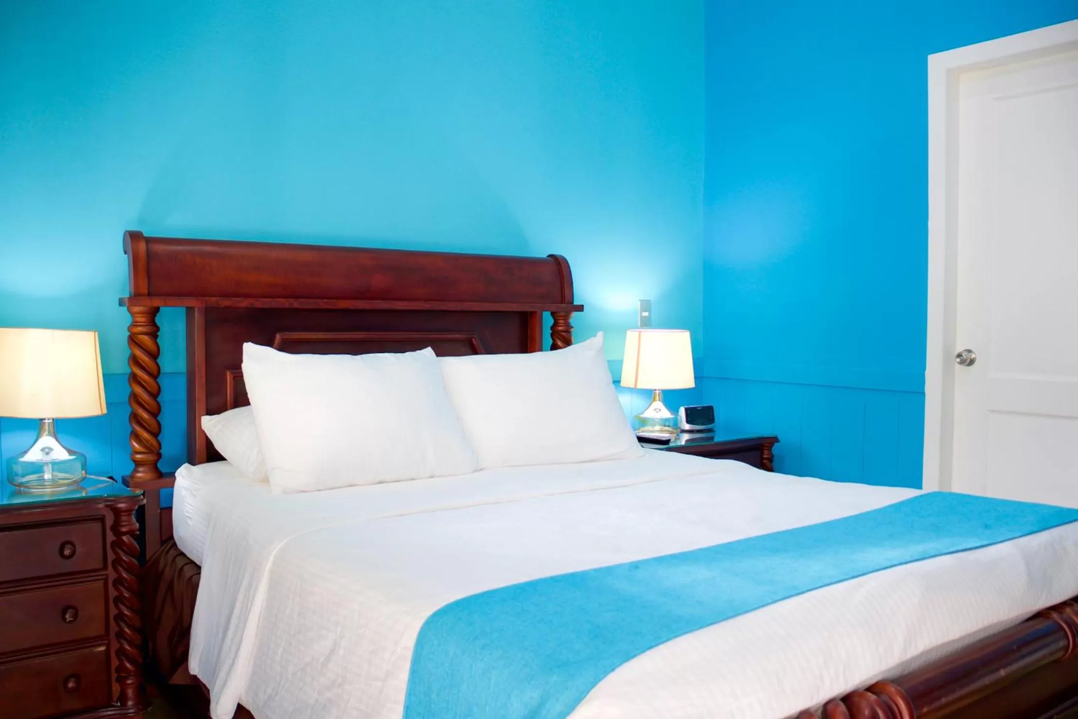 Bed in Hotel Victoriano