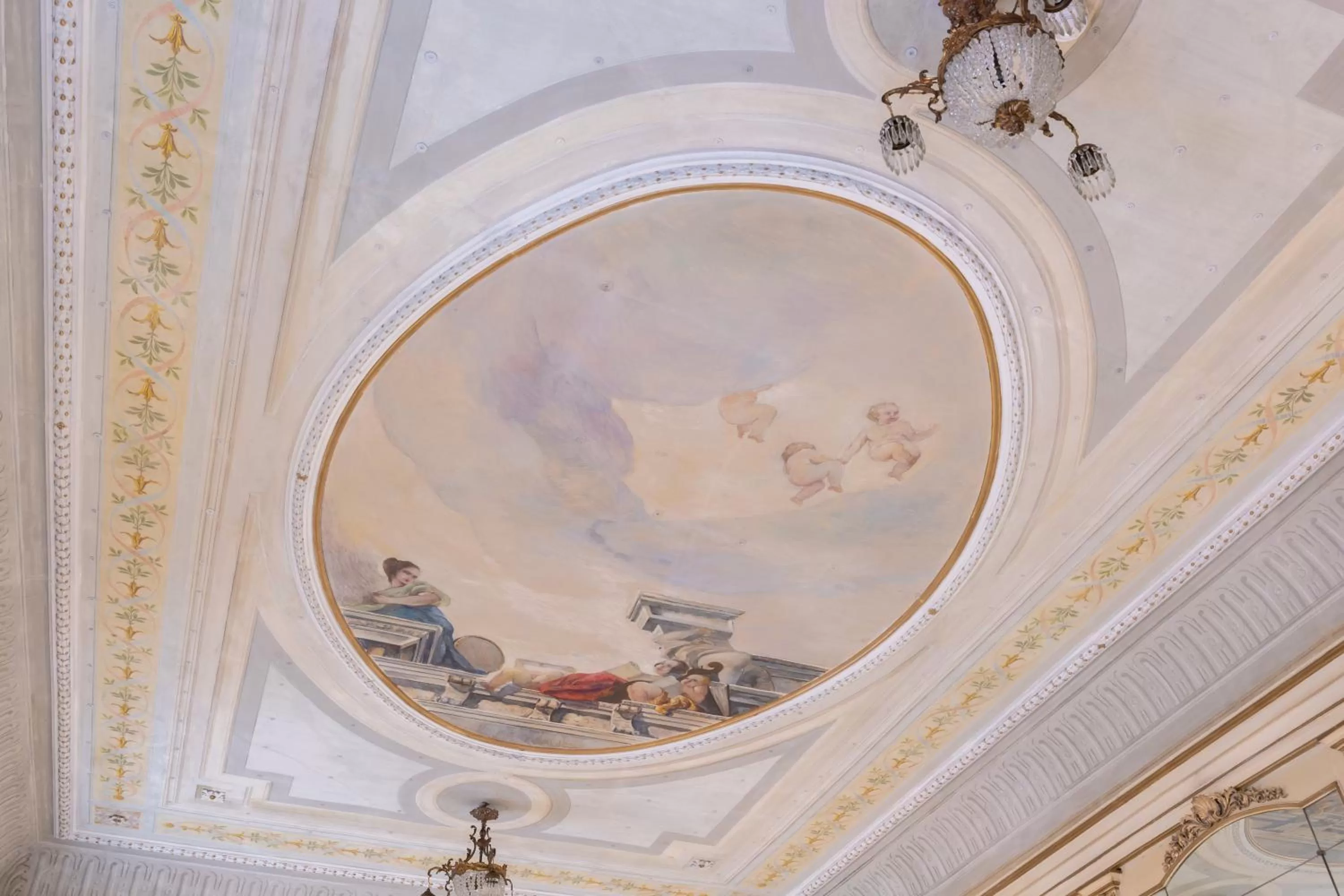 Decorative detail in Palazzo Keller