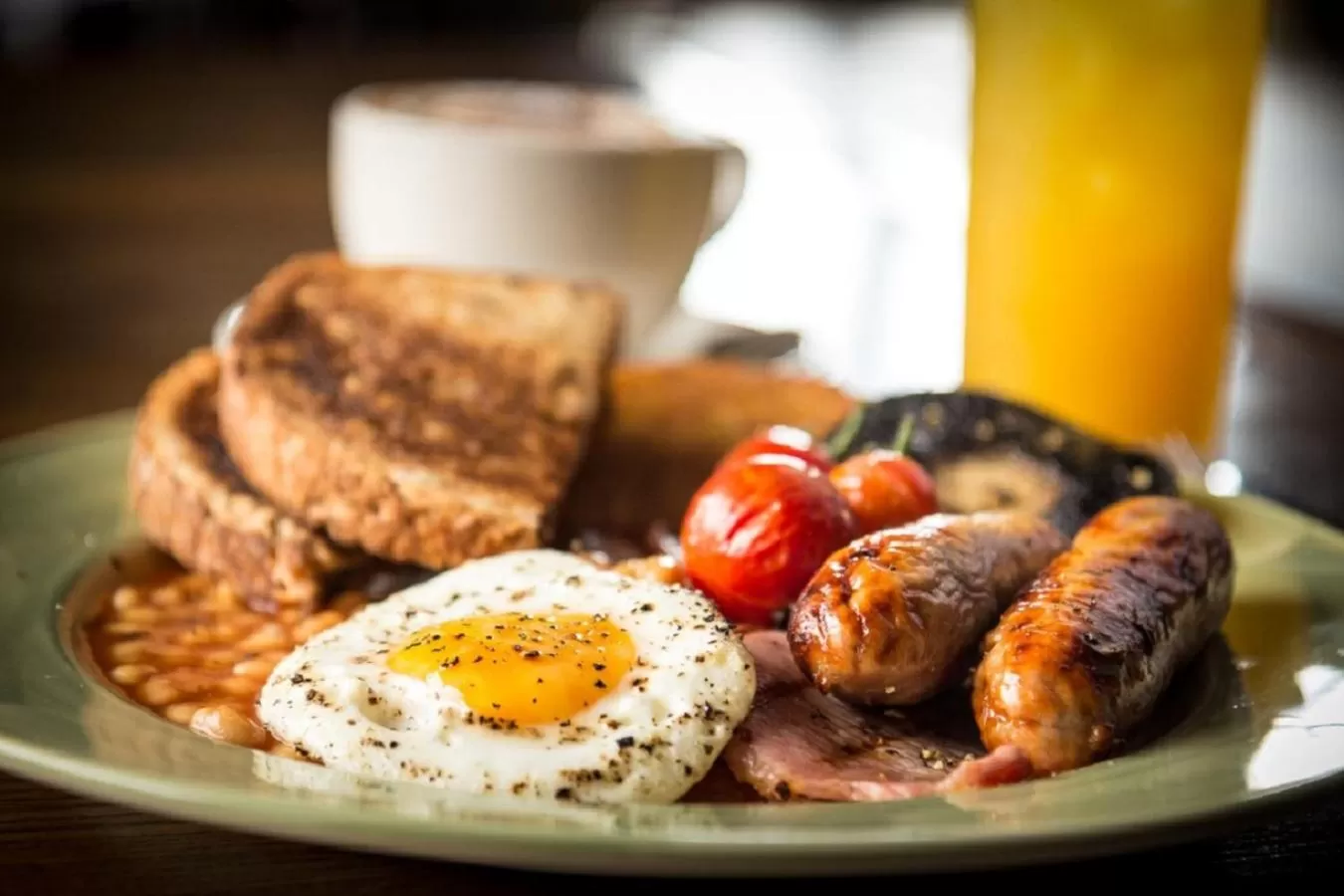 Breakfast in Lamb & Flag Inn