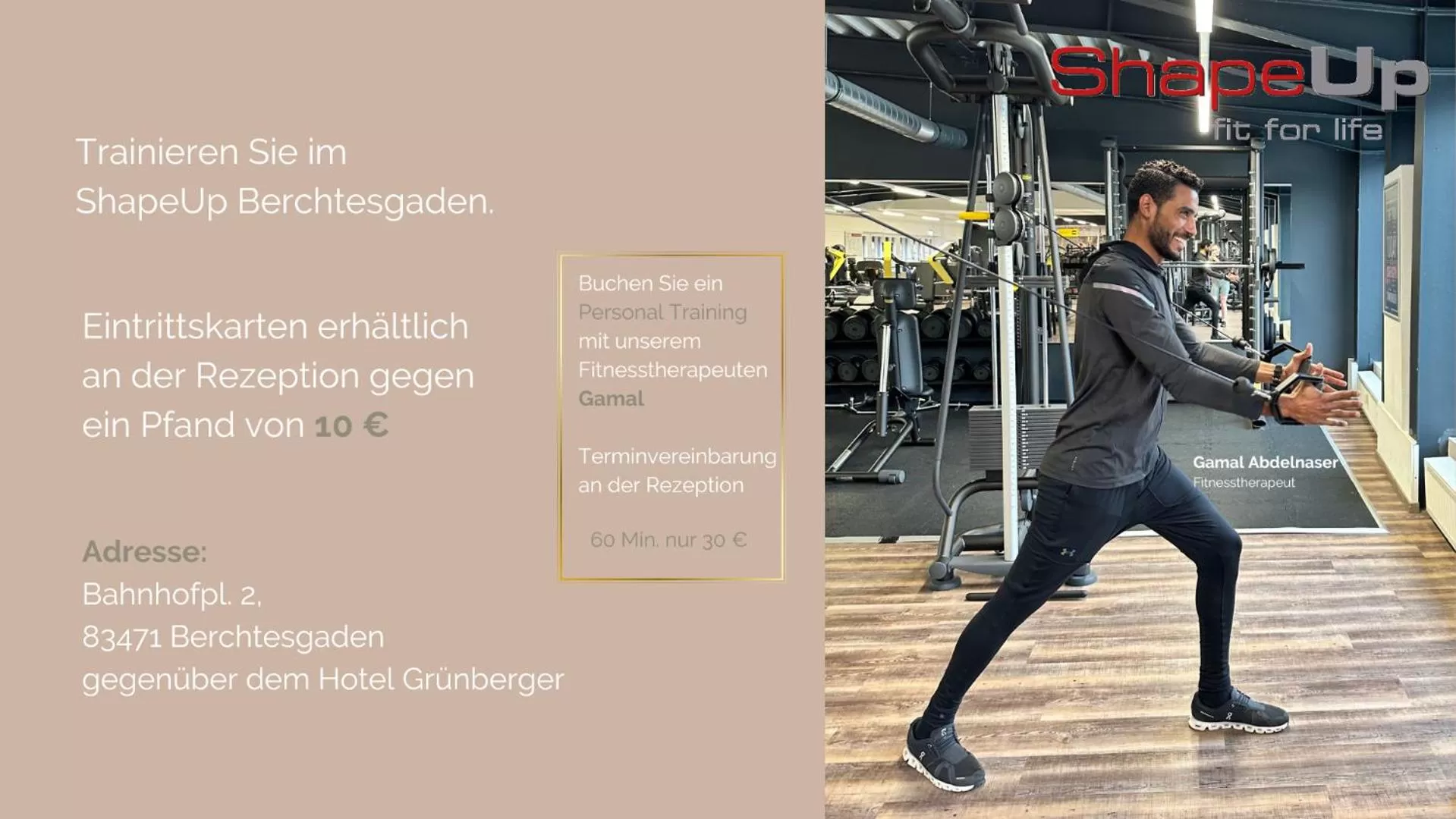 Fitness centre/facilities in Hotel Gruenberger