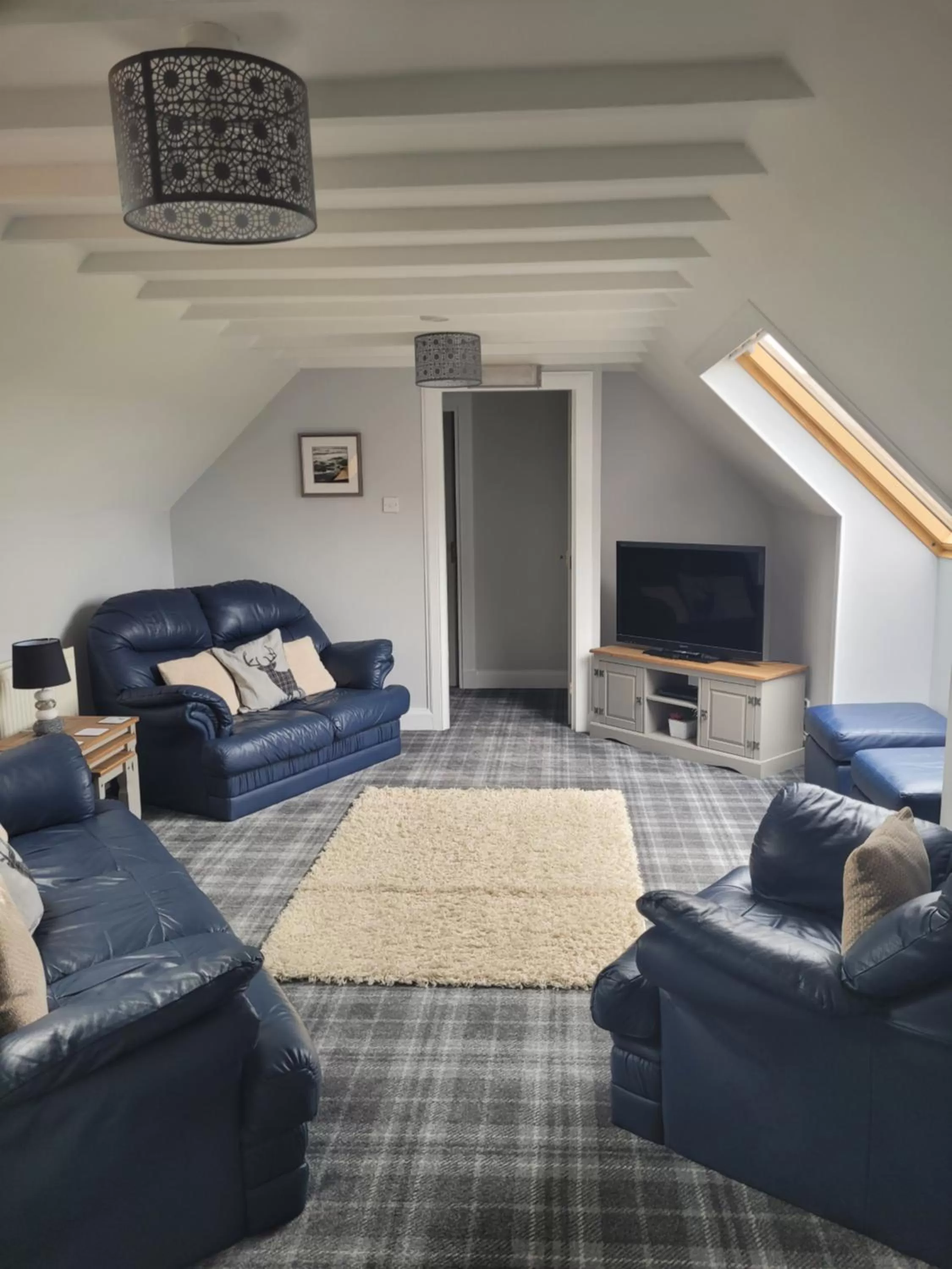 Communal lounge/ TV room in Lindisfarne Bed & Breakfast