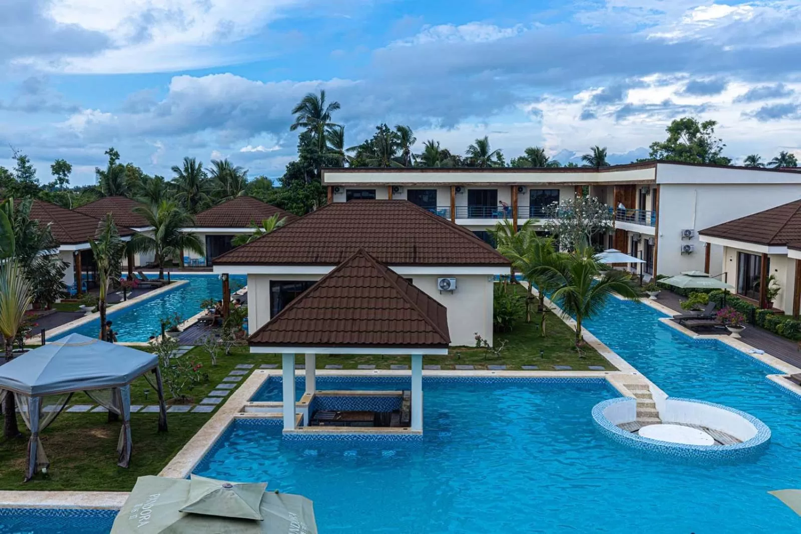 Swimming pool in Amphitrite Resort