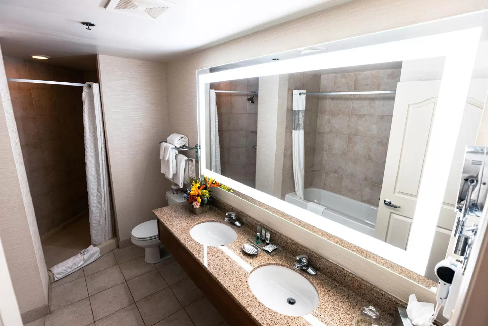 Bathroom in Deerfoot Inn and Casino