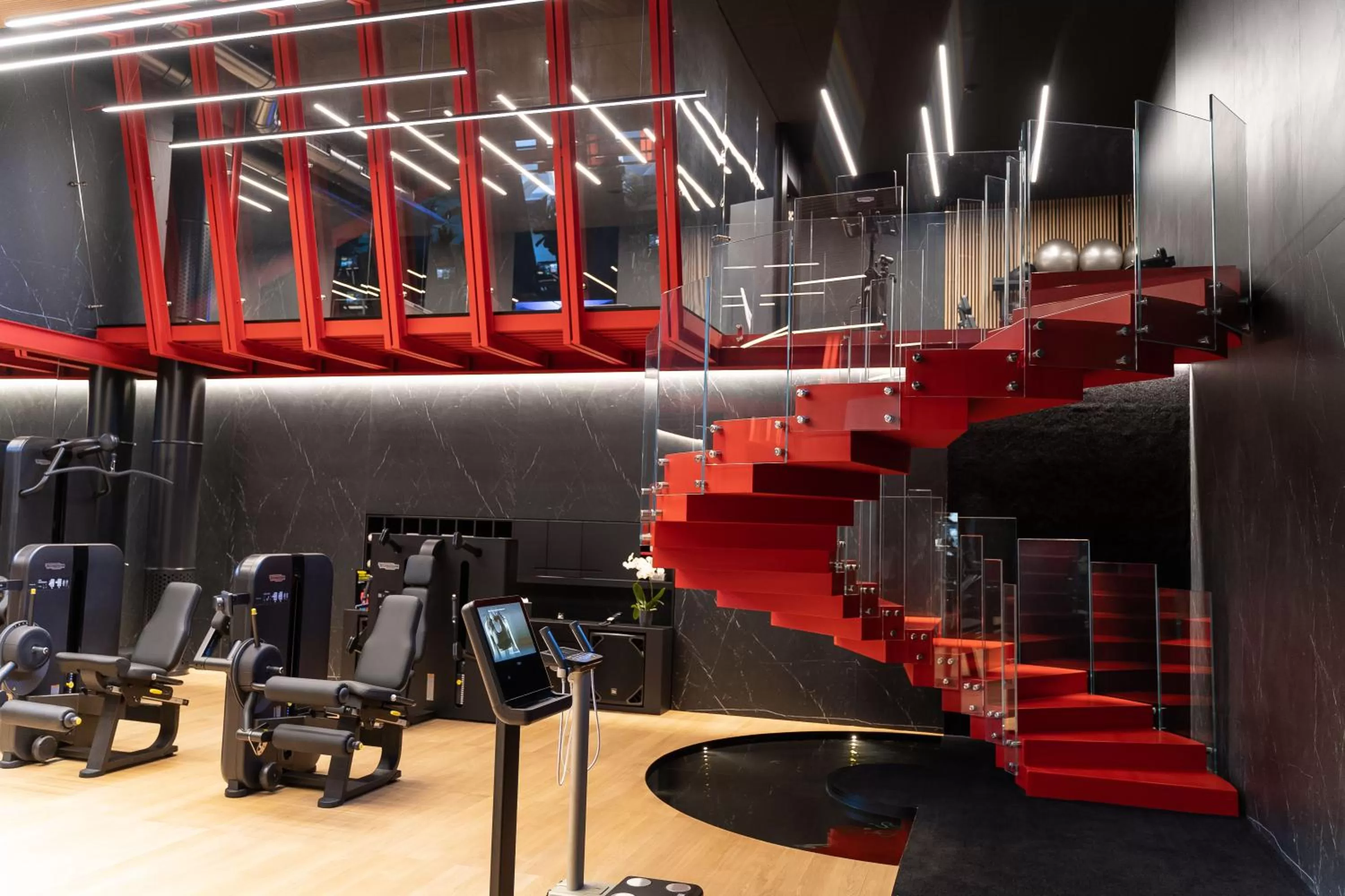 Fitness centre/facilities in Hotel Ariston