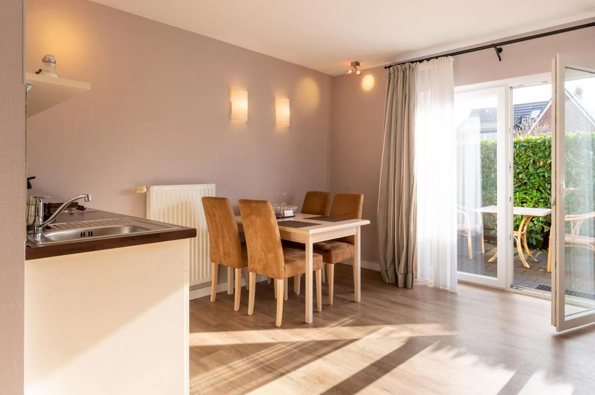 Dining area in Hotel am Schlosspark garni