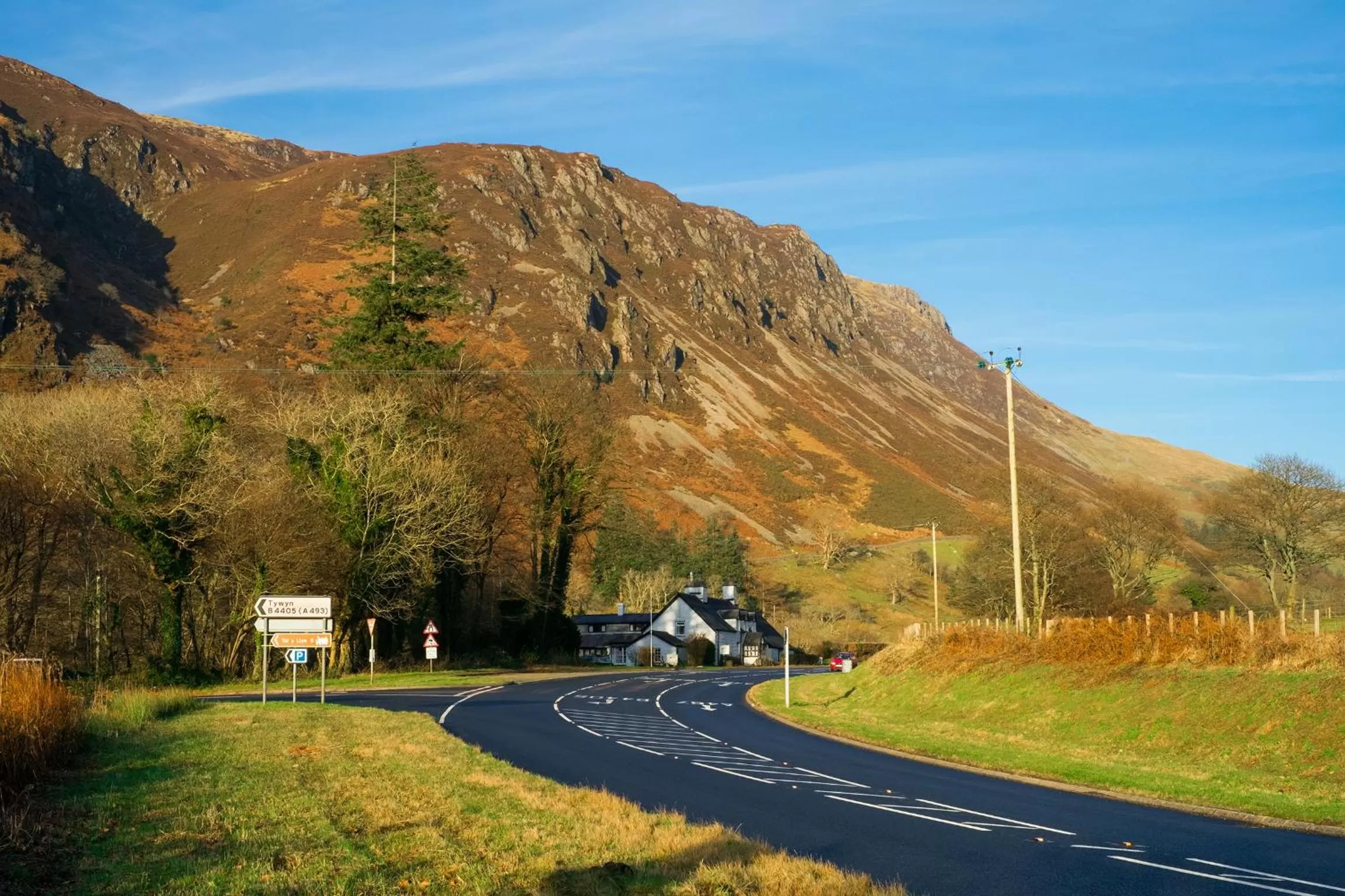 Facade/entrance in Gwesty Minffordd Hotel