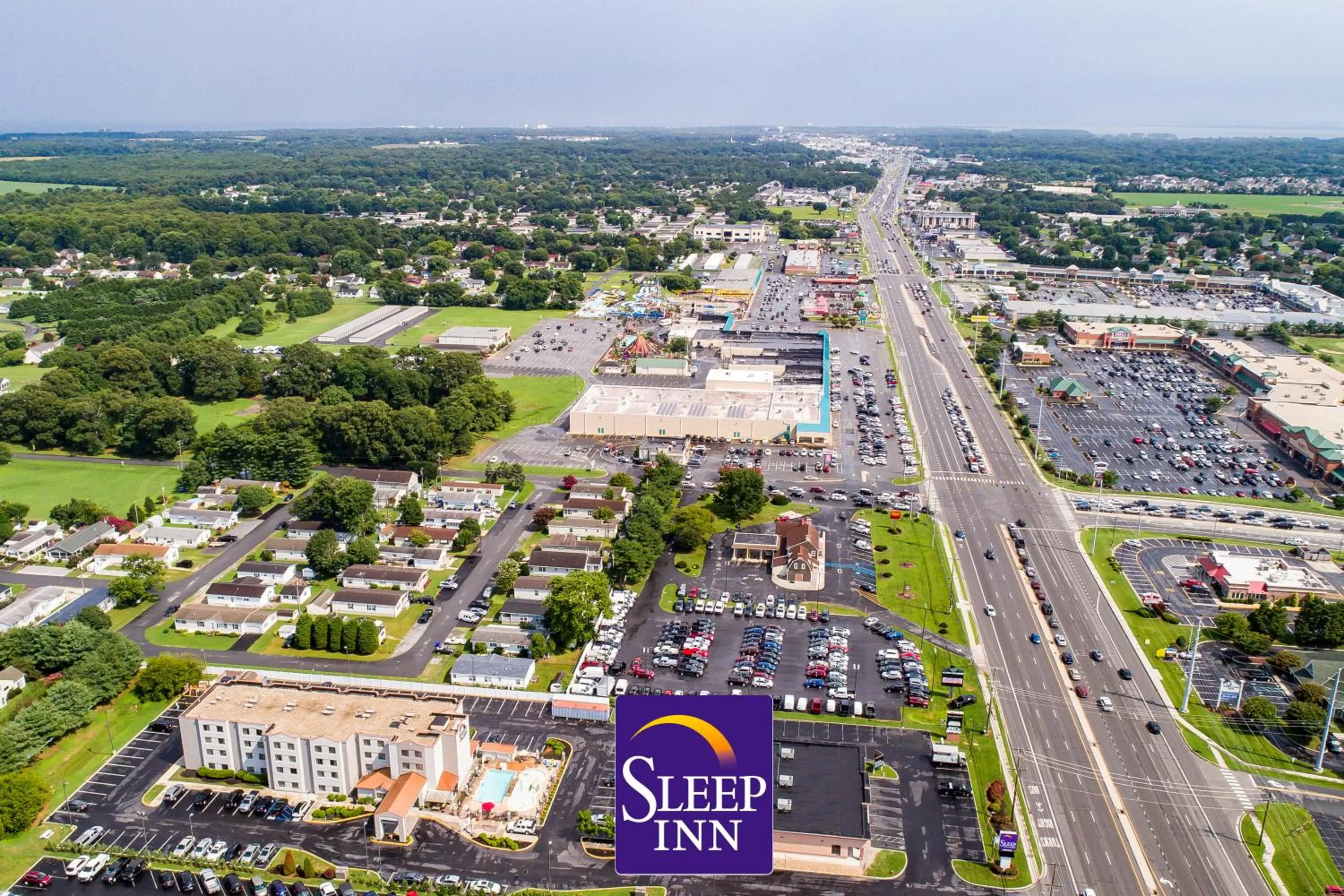 Bird's eye view in Sleep Inn & Suites Rehoboth Beach