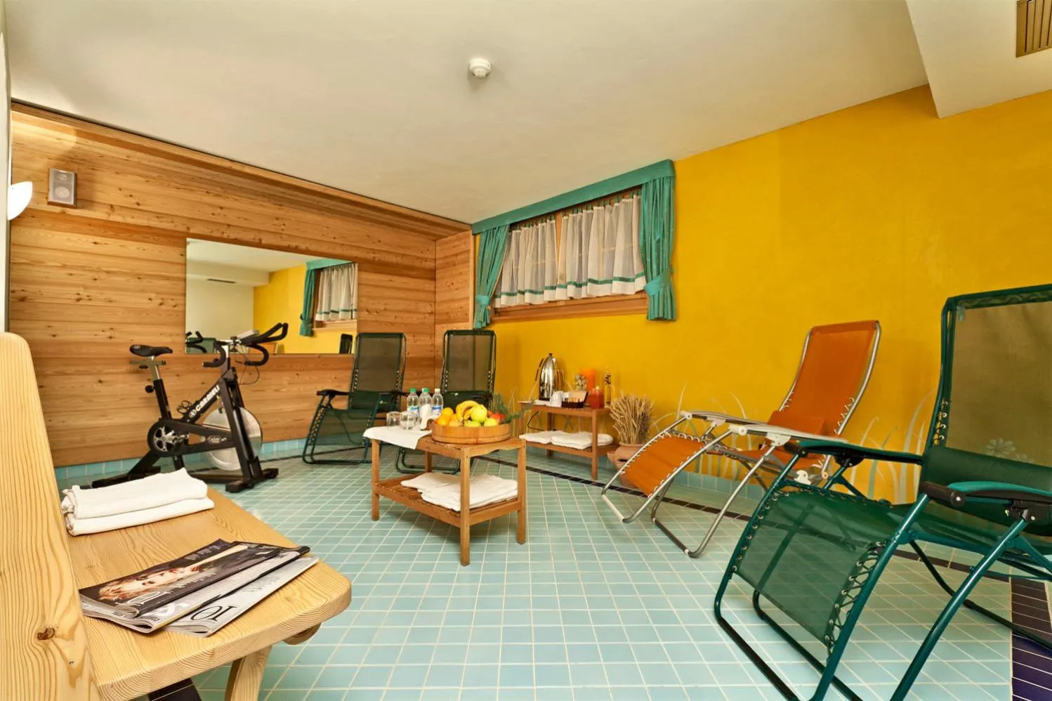 Fitness centre/facilities in Hotel Livigno