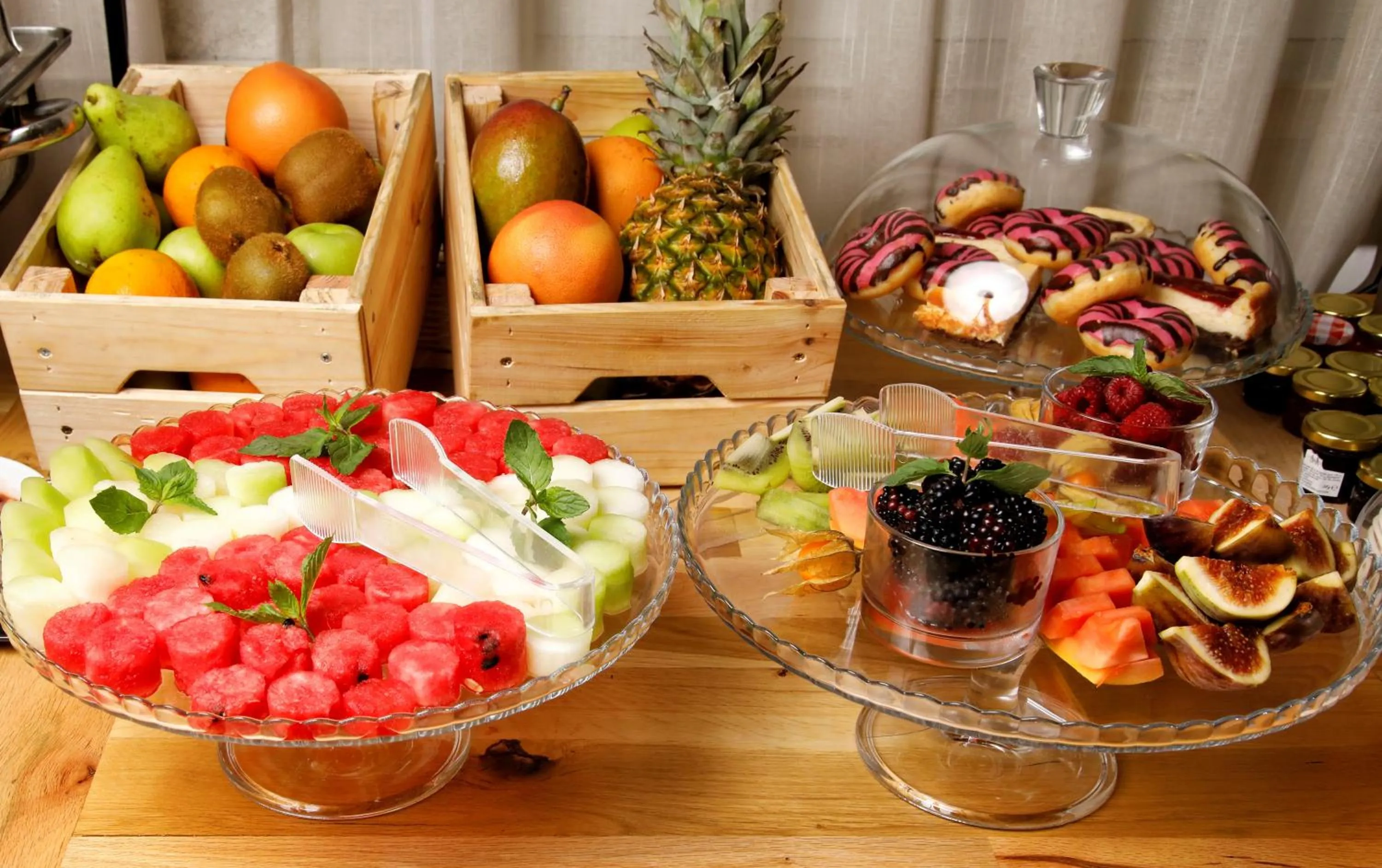 Food close-up in All Seasons Residence Design Hotel - Free parking