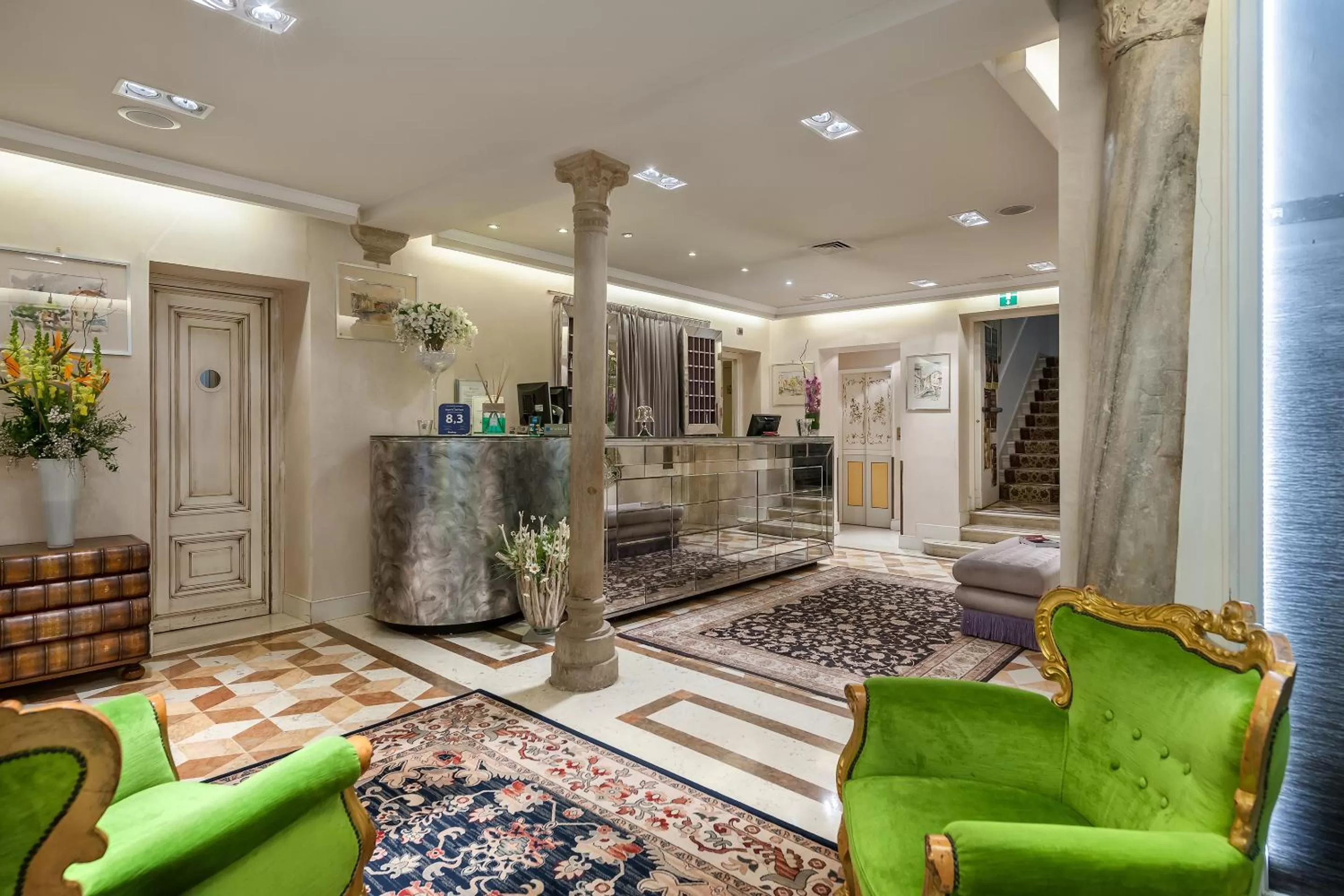 Lobby or reception in Hotel Ca' dei Conti