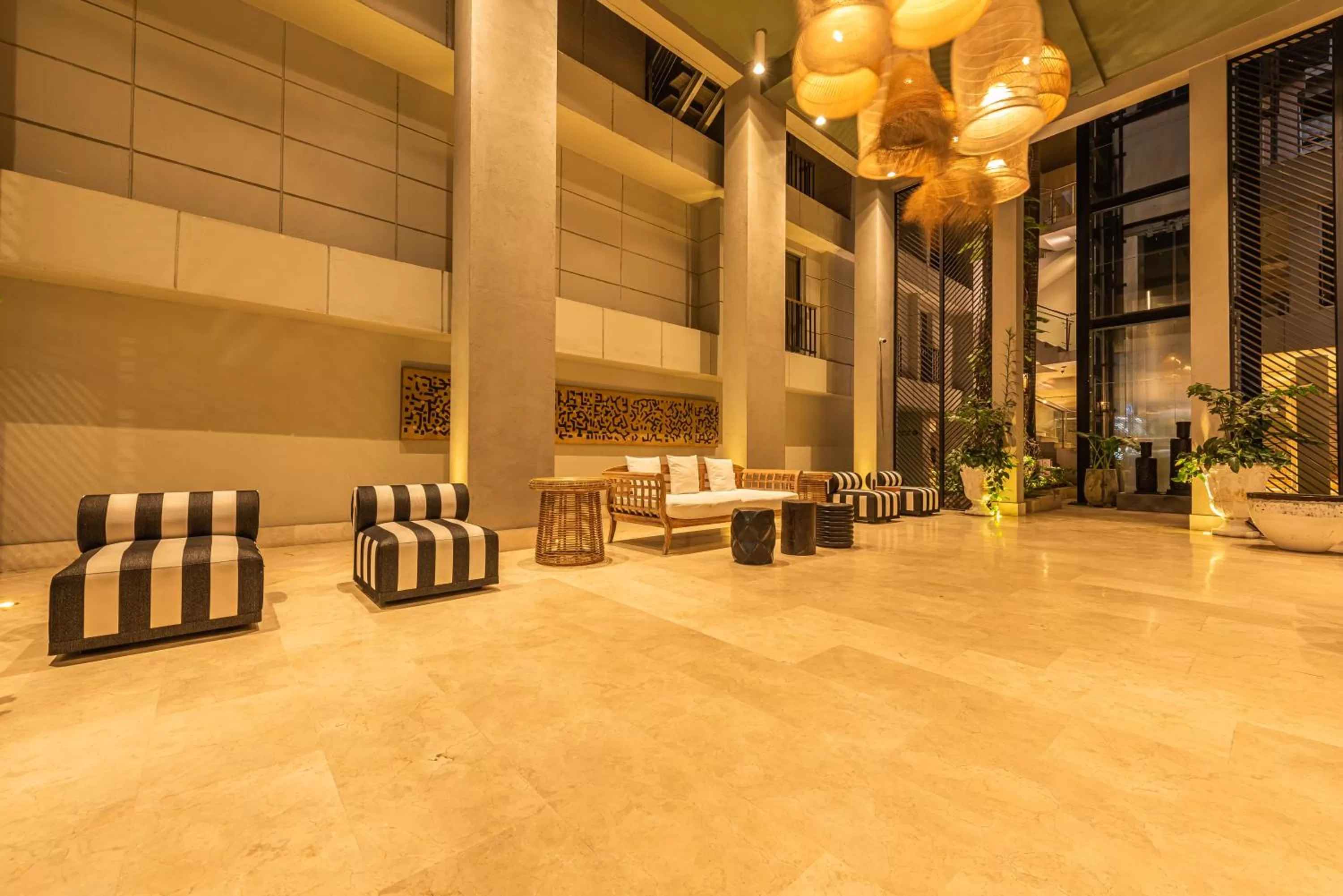 Seating area in Madisson Boutique Hotel Cartagena