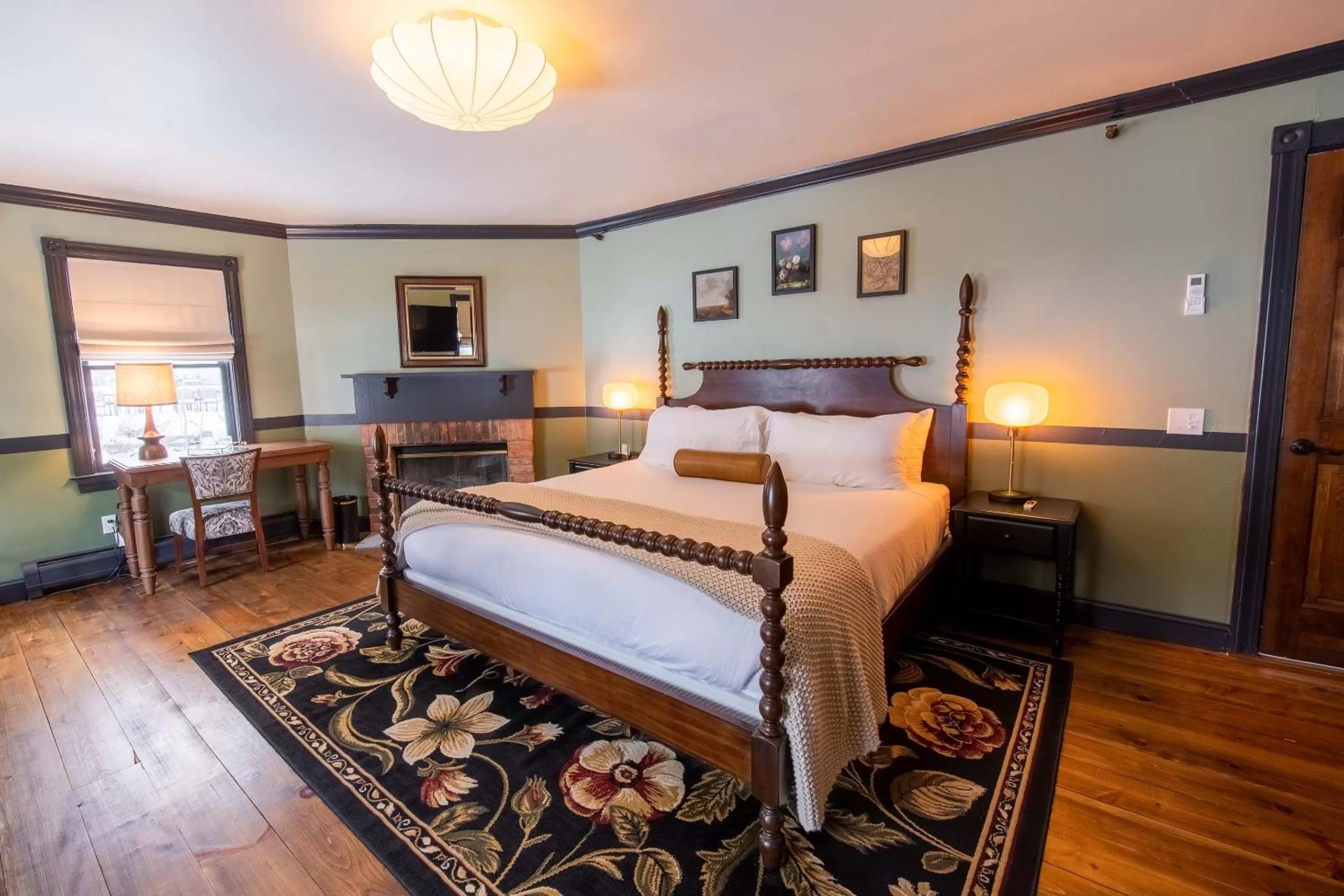 Bedroom, Bed in The Constance by The Lenox Collection