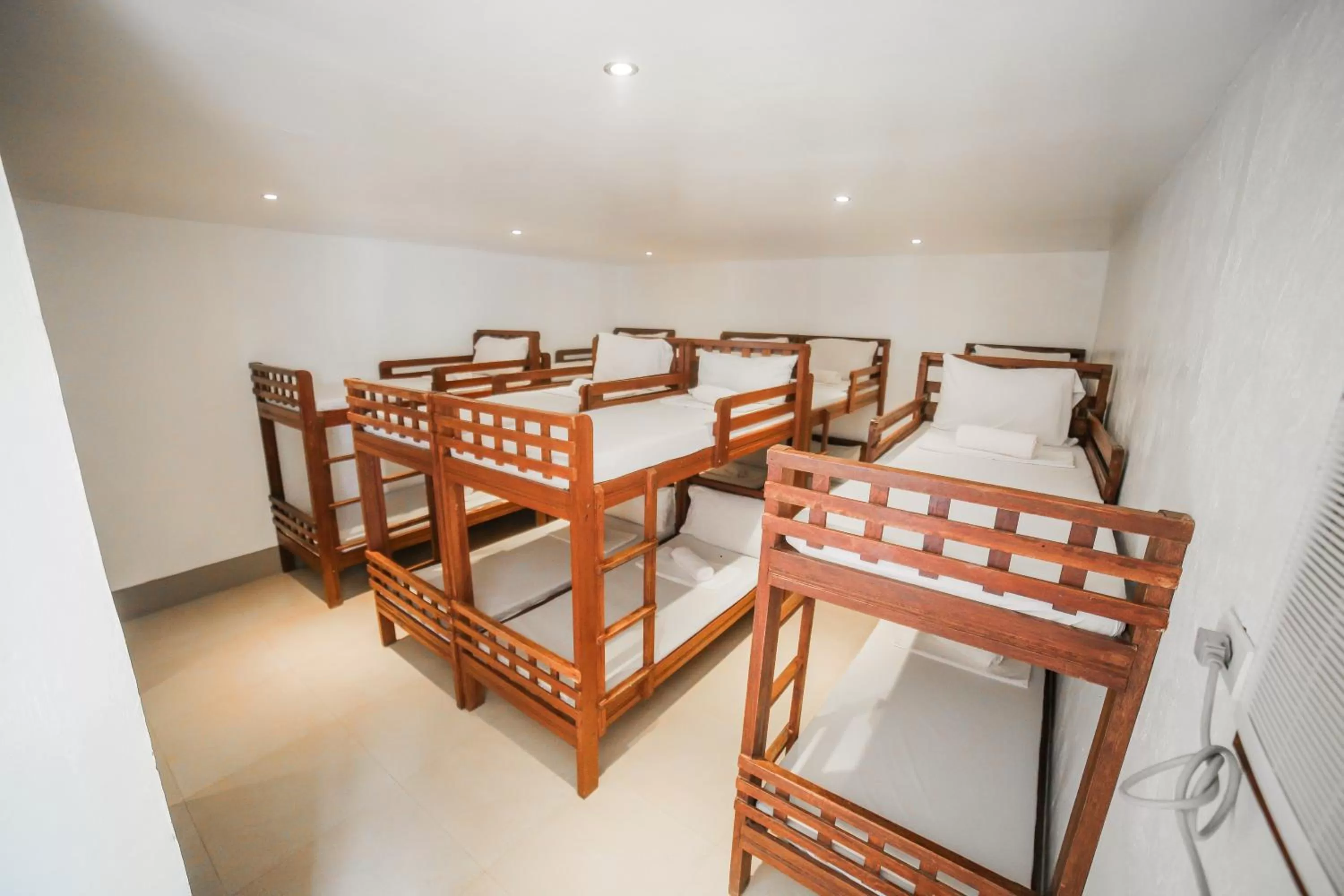 Bed in Bataan White Corals Beach Resort