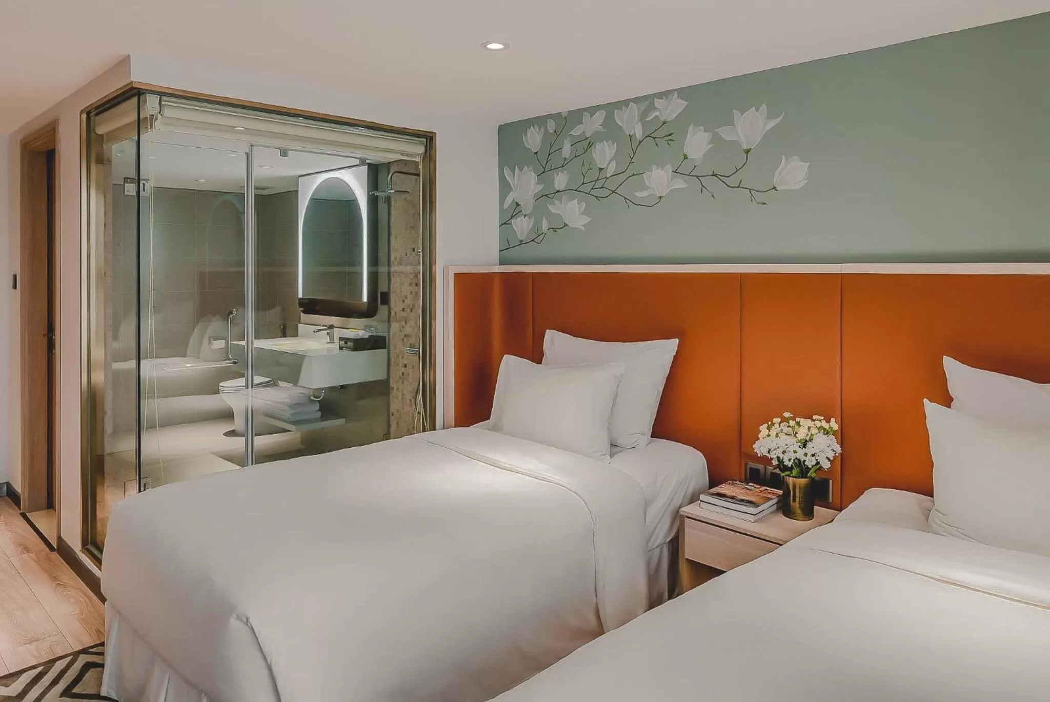 Bed in Hanoi Le Jardin Hotel & Spa