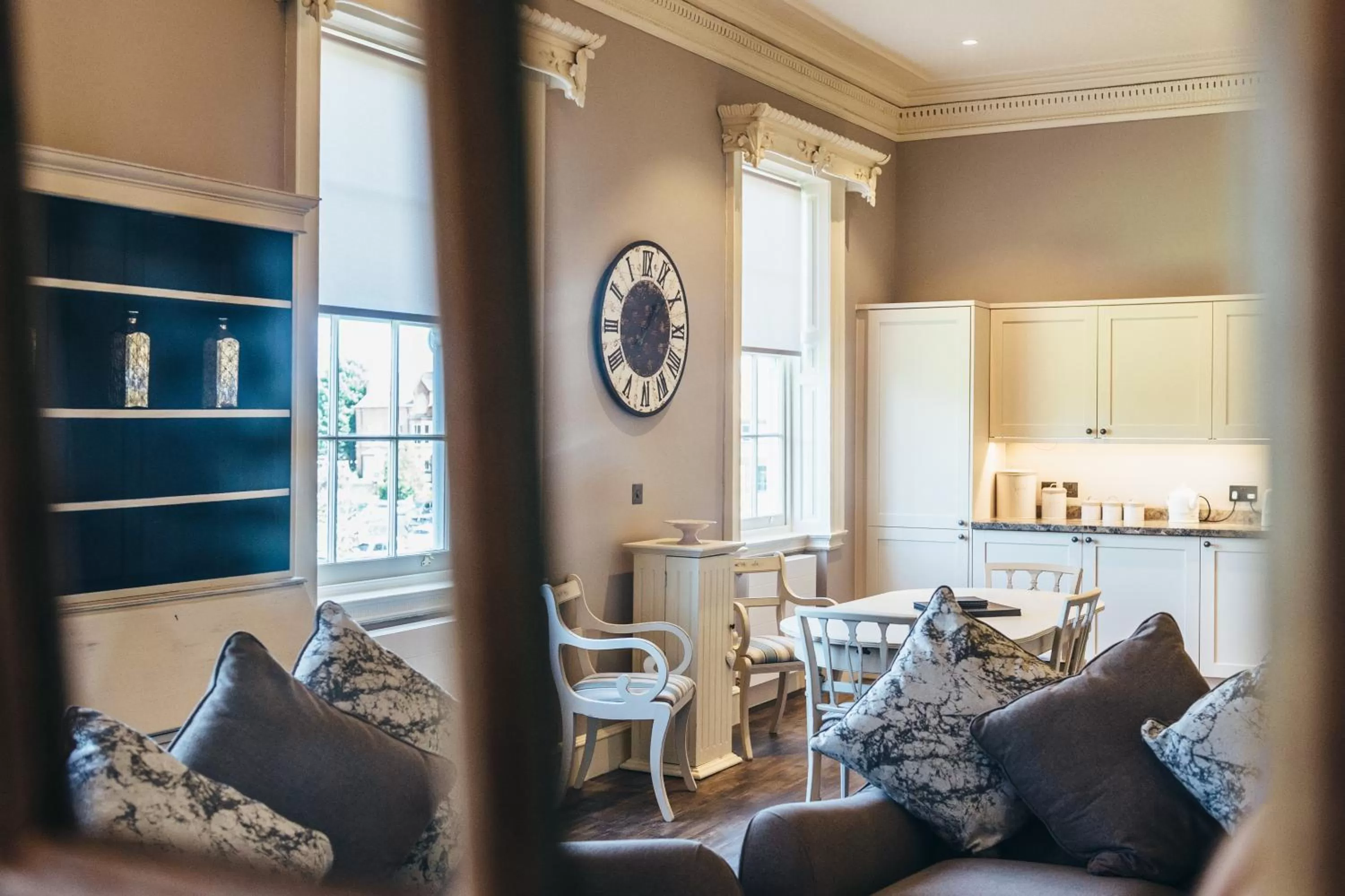 Kitchen or kitchenette, Seating Area in Birchover Bridgford Hall