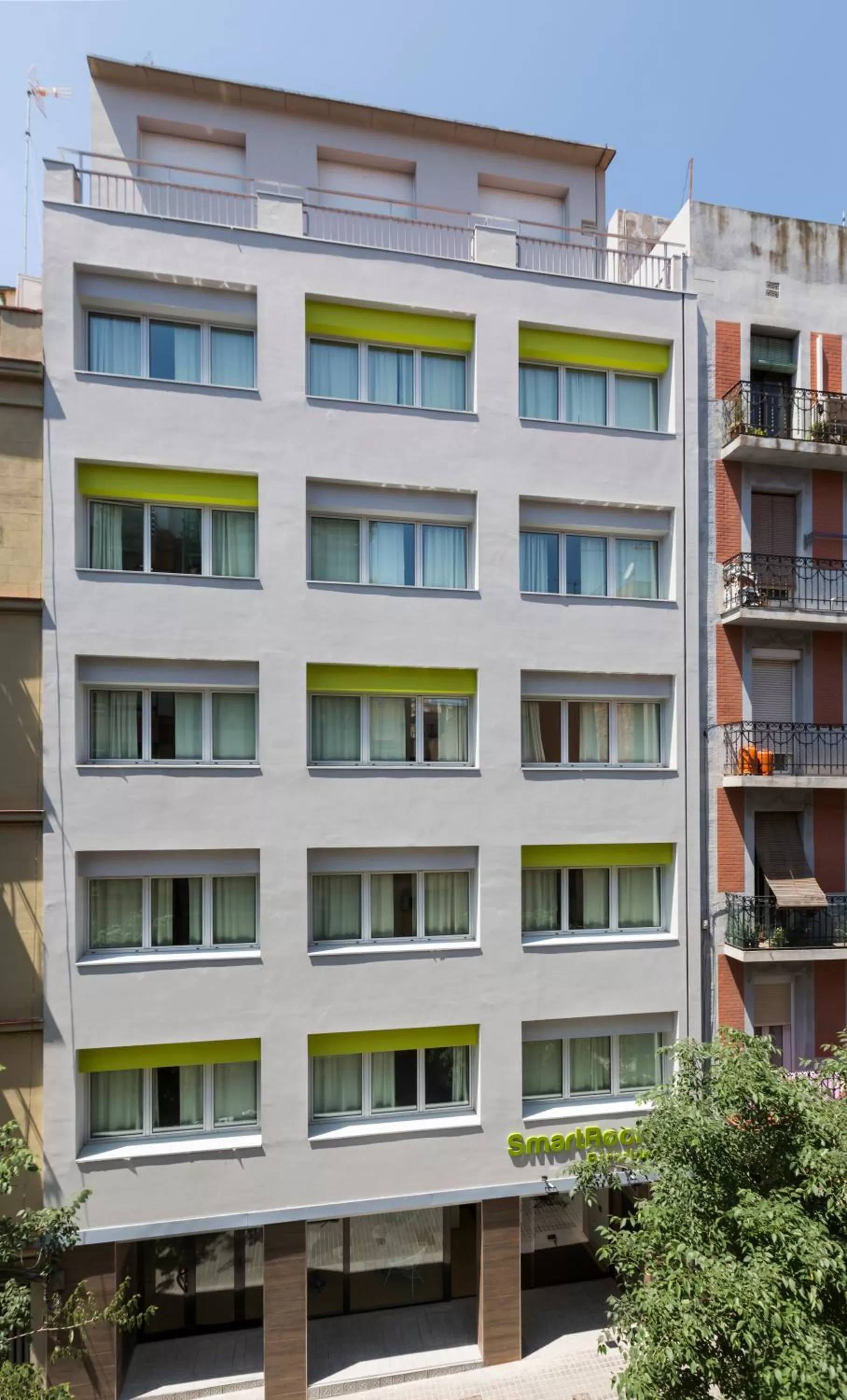 Facade/entrance in SmartRoom Barcelona