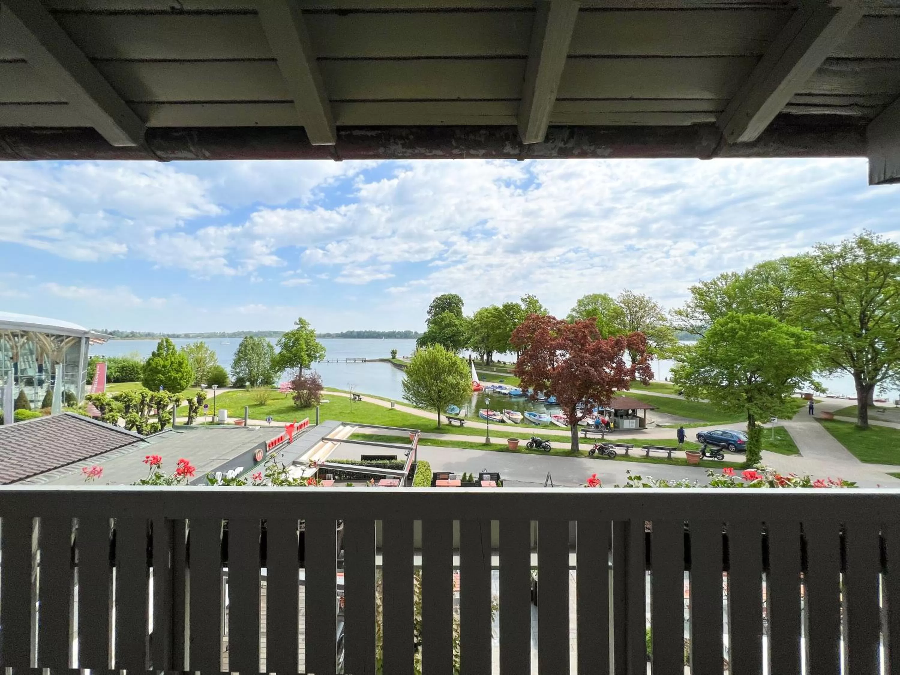 Balcony/Terrace in Hotel Schlossblick Chiemsee
