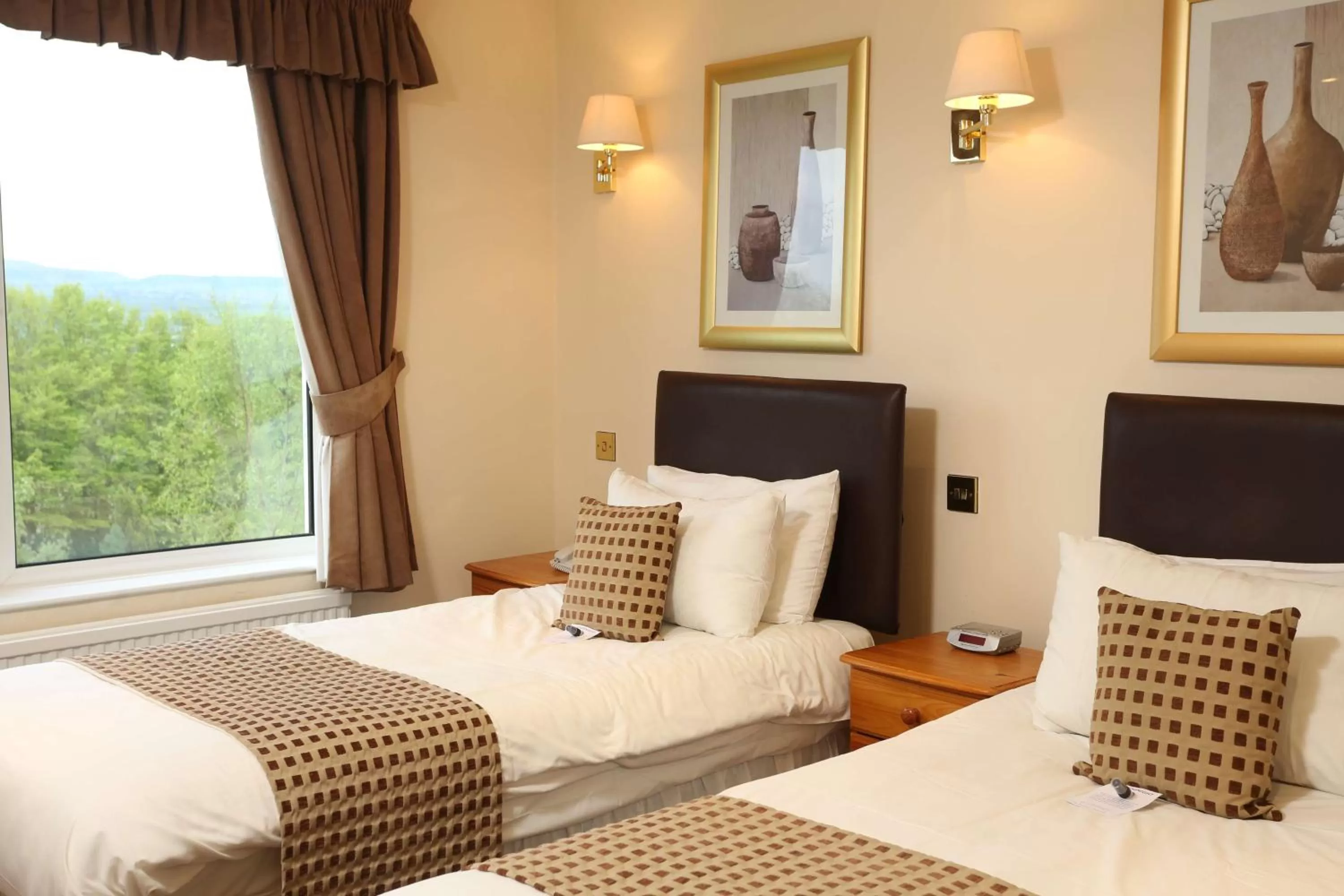 Photo of the whole room, Bed in Higher Trapp Hotel