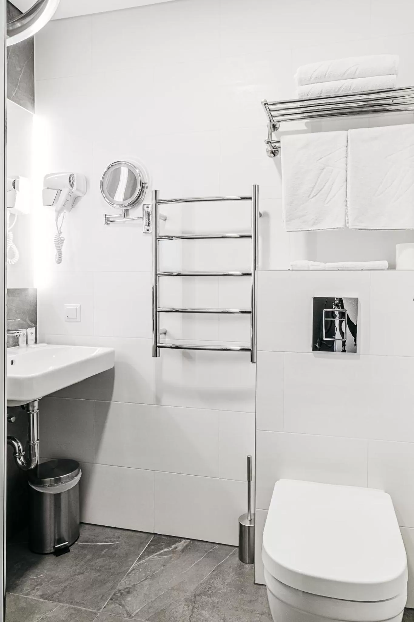 Toilet in Amberton Hotel Klaipeda