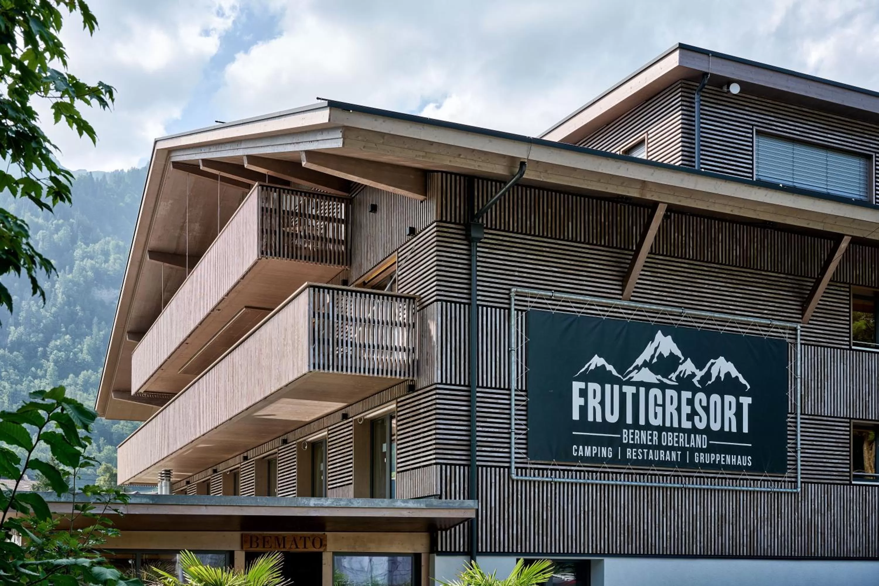 Property building in Frutigresort