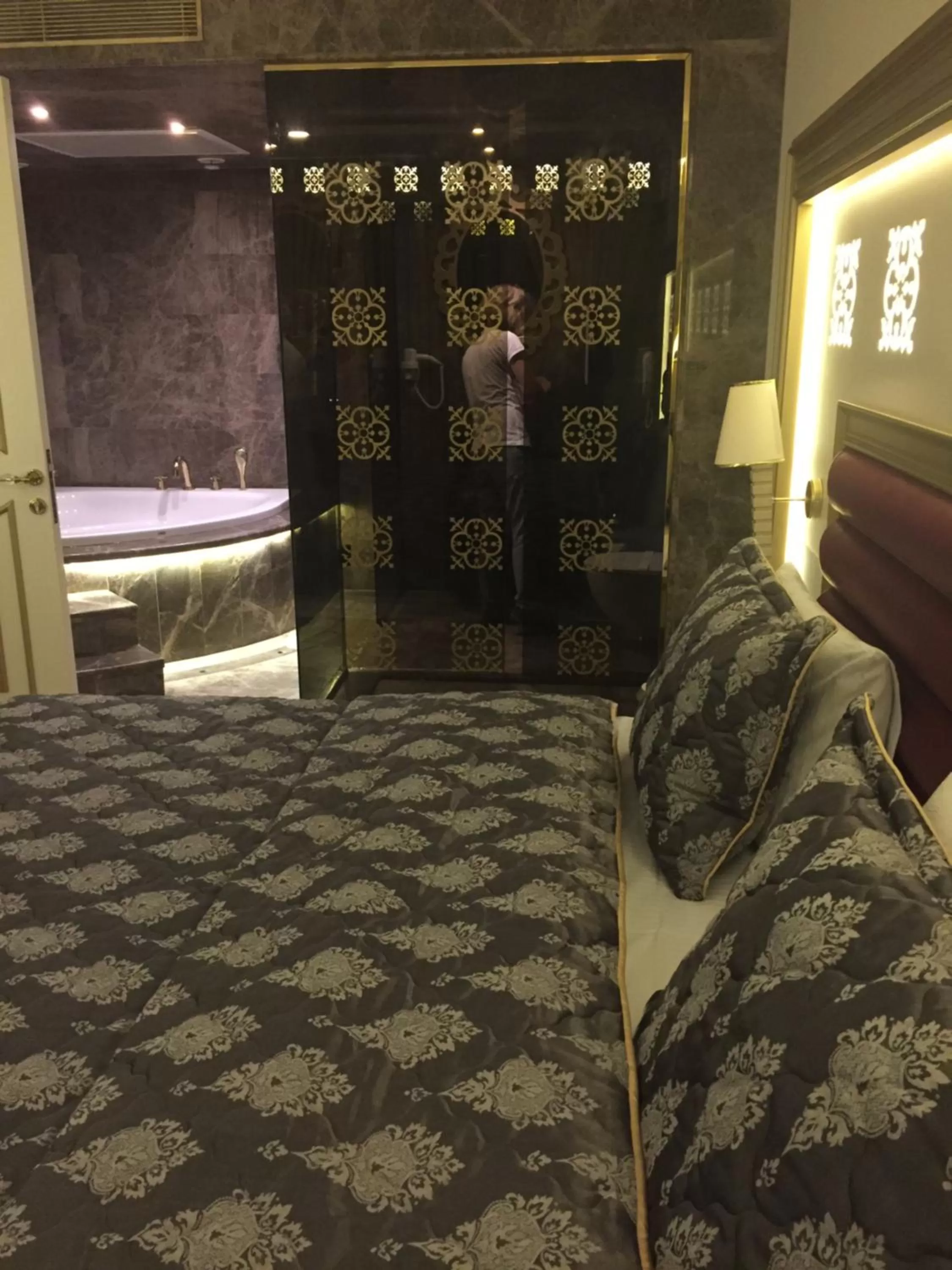 Bed in Altın Otel & Spa Balıkesir